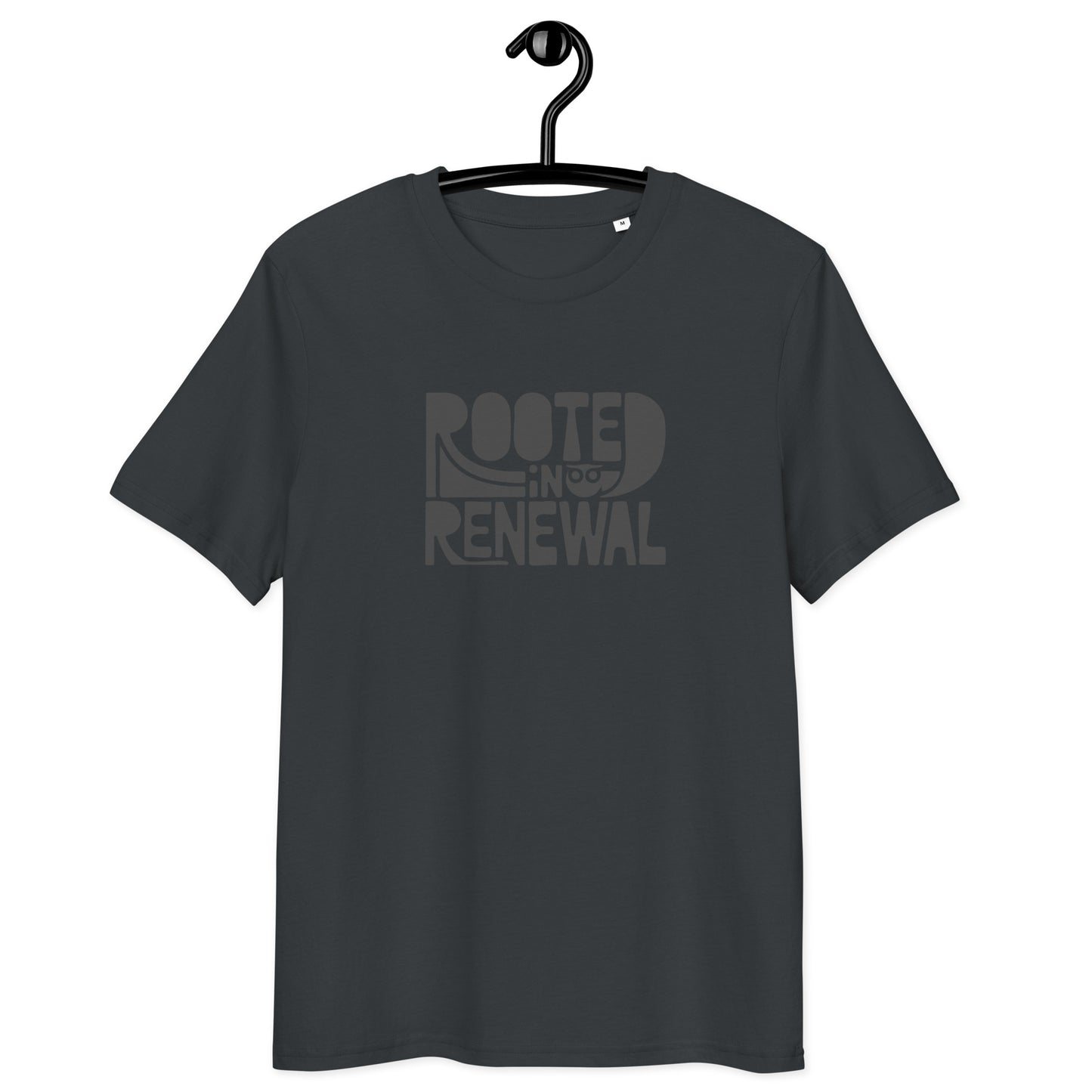 Unisex Essential Organic Hoodie "Rooted In Renewal" – Owl Print Sustainable Fashion Dudeily