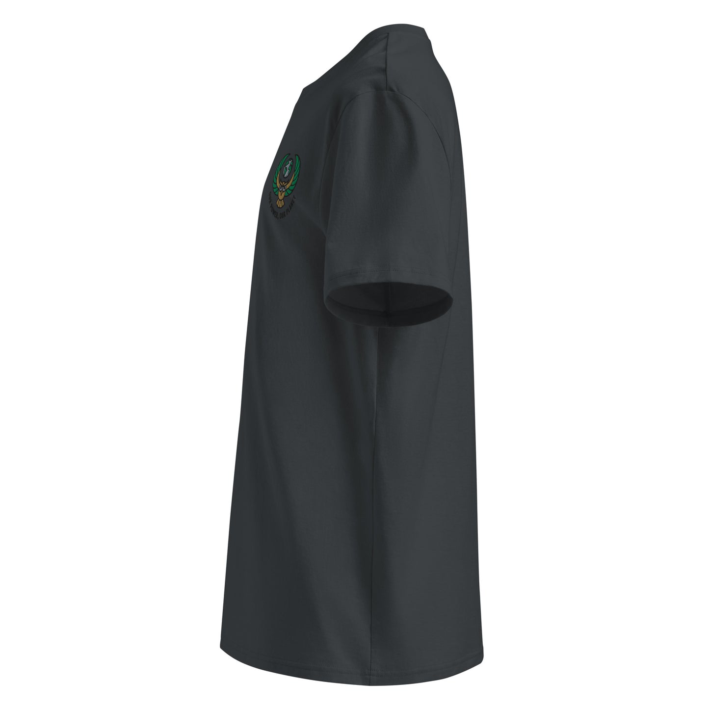 Unisex organic ribbed neck t-shirt Dudeily