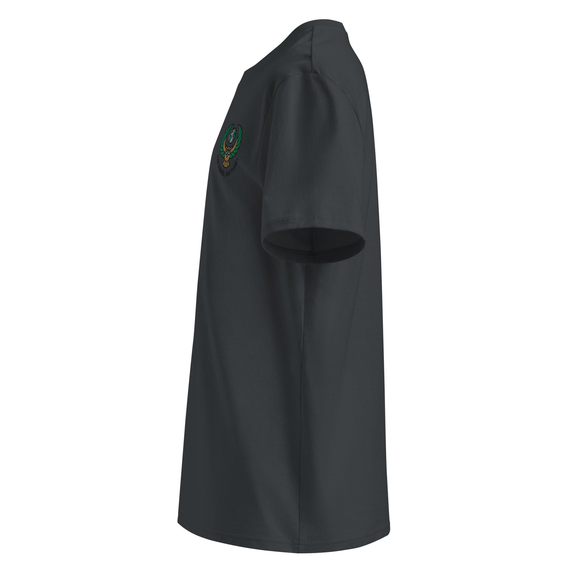 Unisex organic ribbed neck t-shirt Dudeily