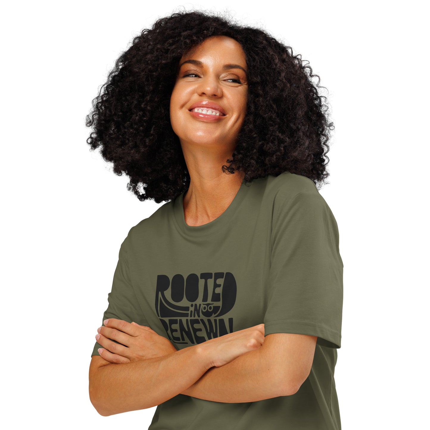 Unisex Essential Organic Hoodie "Rooted In Renewal" – Owl Print Sustainable Fashion Dudeily
