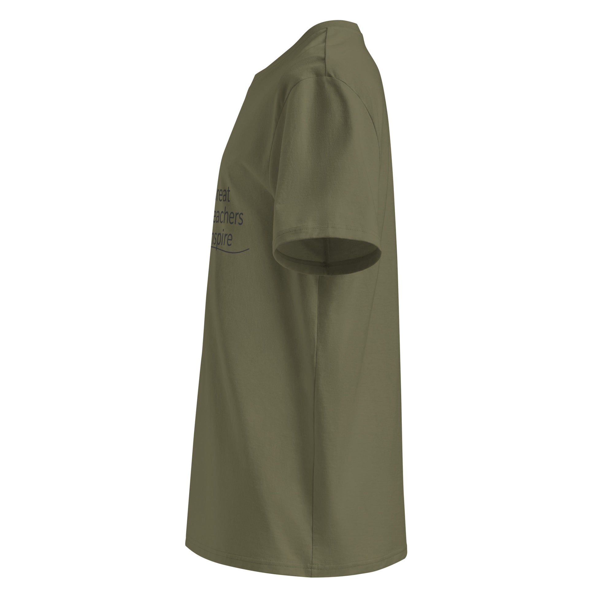 Unisex organic ribbed neck t-shirt Dudeily