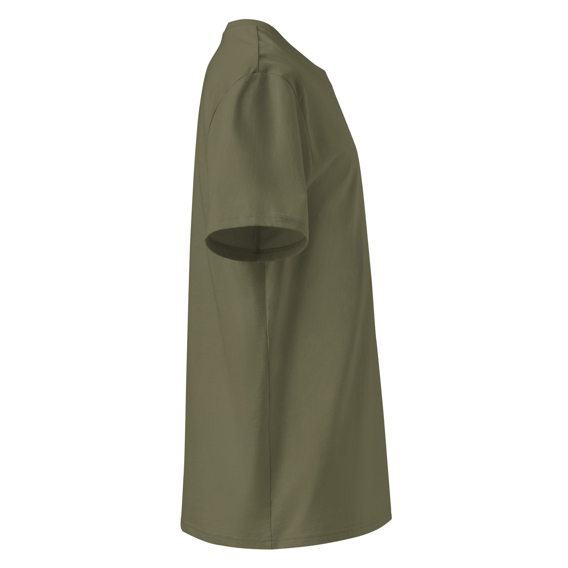 Unisex organic ribbed neck t-shirt Dudeily