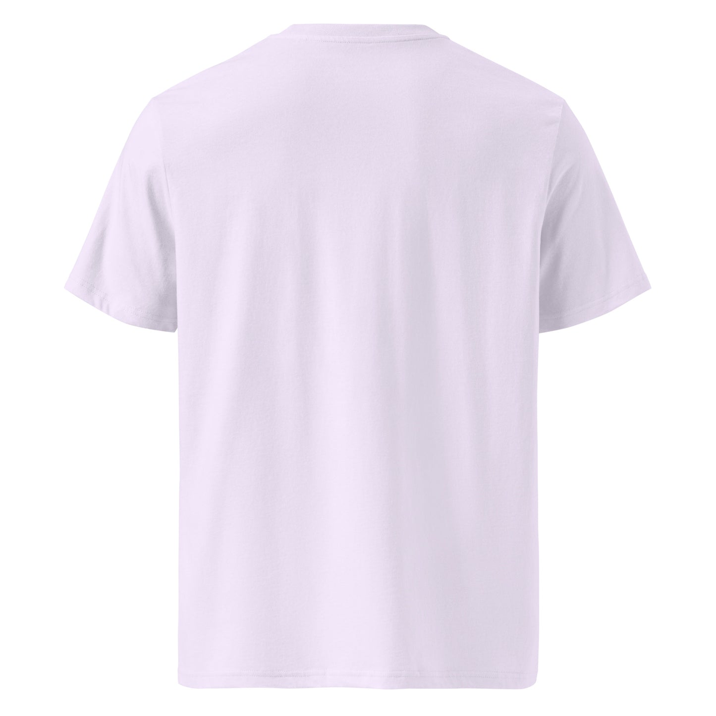 Eco-Friendly Owl Clothing Embroidered Unisex Organic Ribbed Neck T-Shirt "Grow With Care" Dudeily