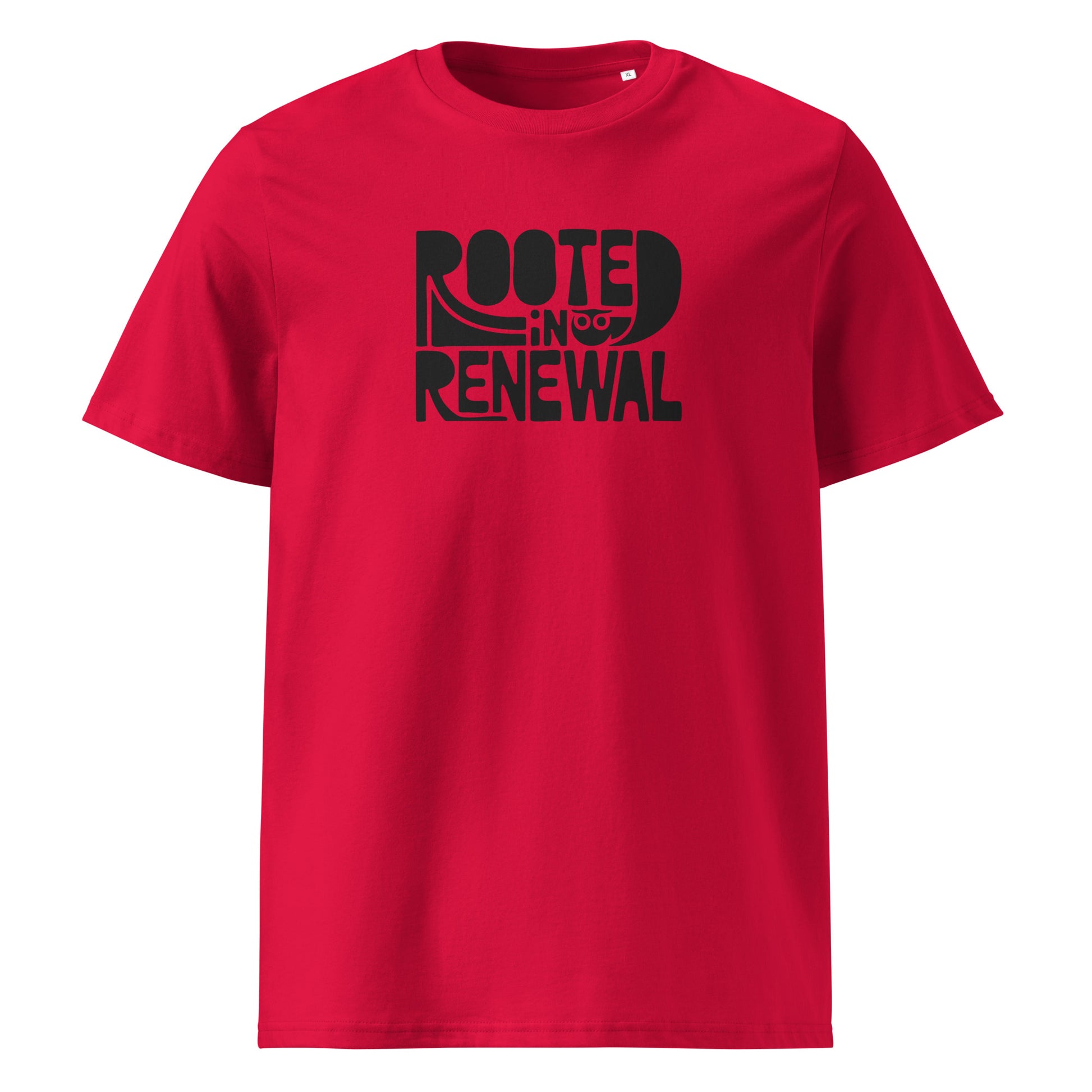 Unisex Essential Organic Hoodie "Rooted In Renewal" – Owl Print Sustainable Fashion Dudeily