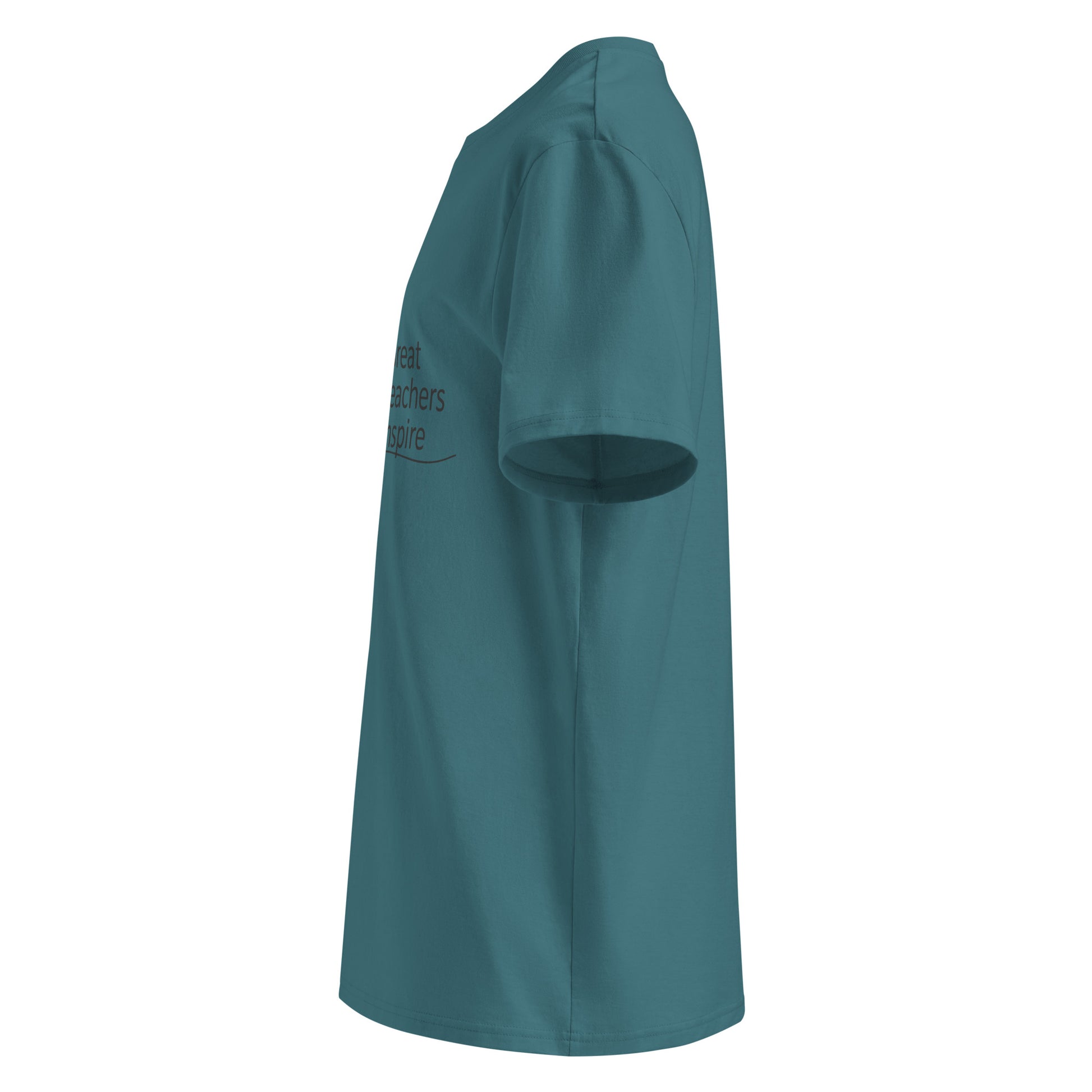 Unisex organic ribbed neck t-shirt Dudeily