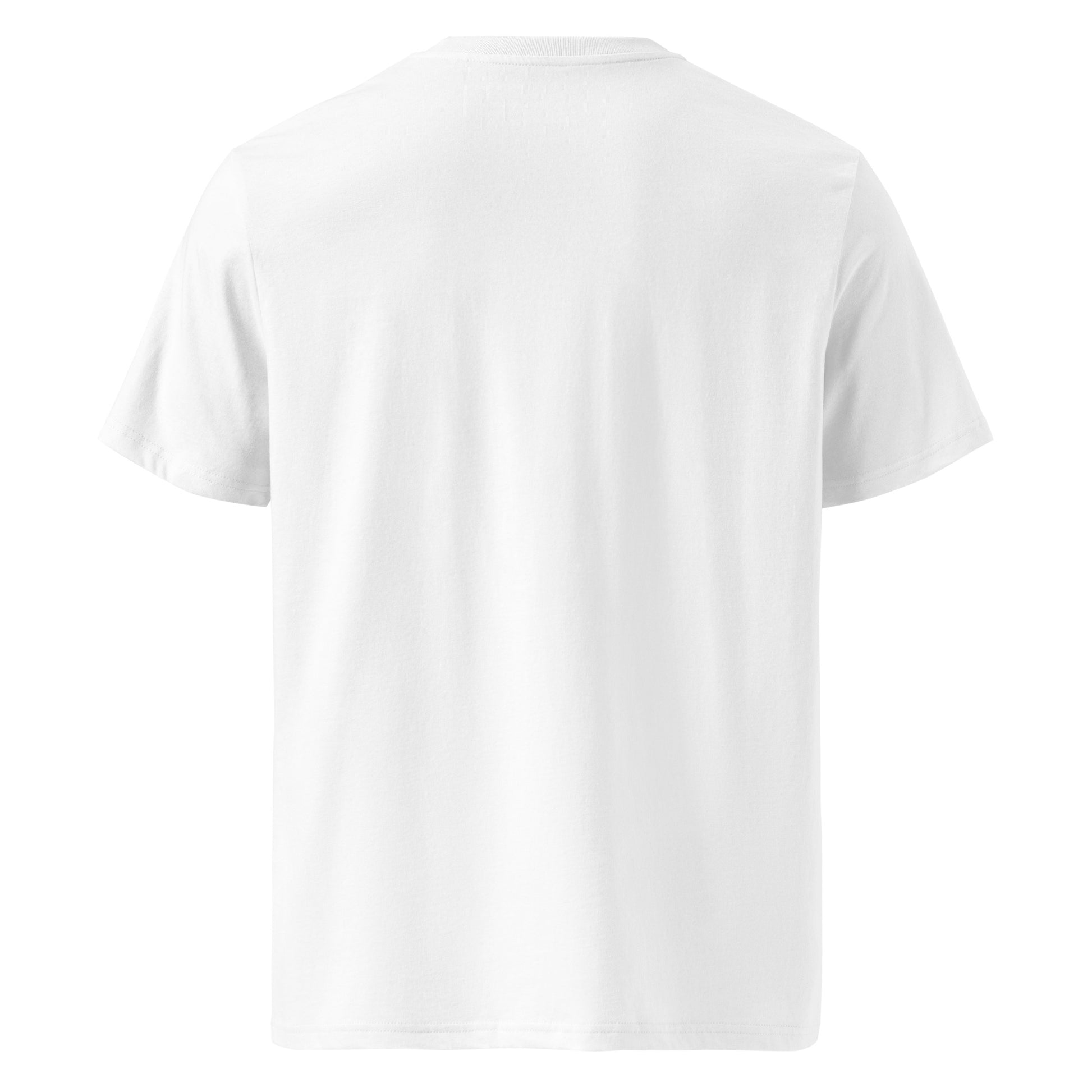 Eco-Friendly Owl Clothing Embroidered Unisex Organic Ribbed Neck T-Shirt "Grow With Care" Dudeily