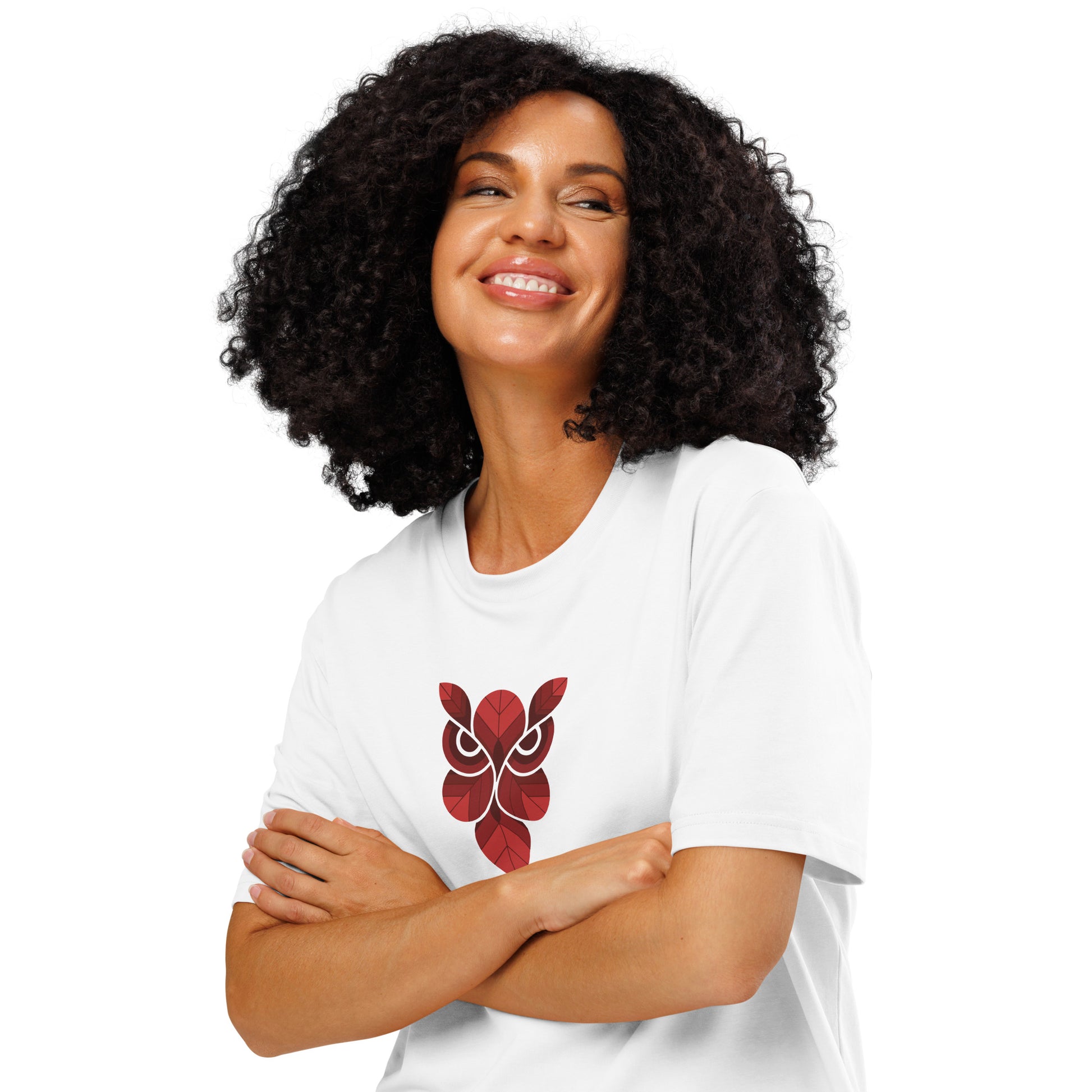 Unisex Organic Ribbed Neck T-Shirt: 'Forever Wise' | Sustainable Owl Fashion USA Dudeily