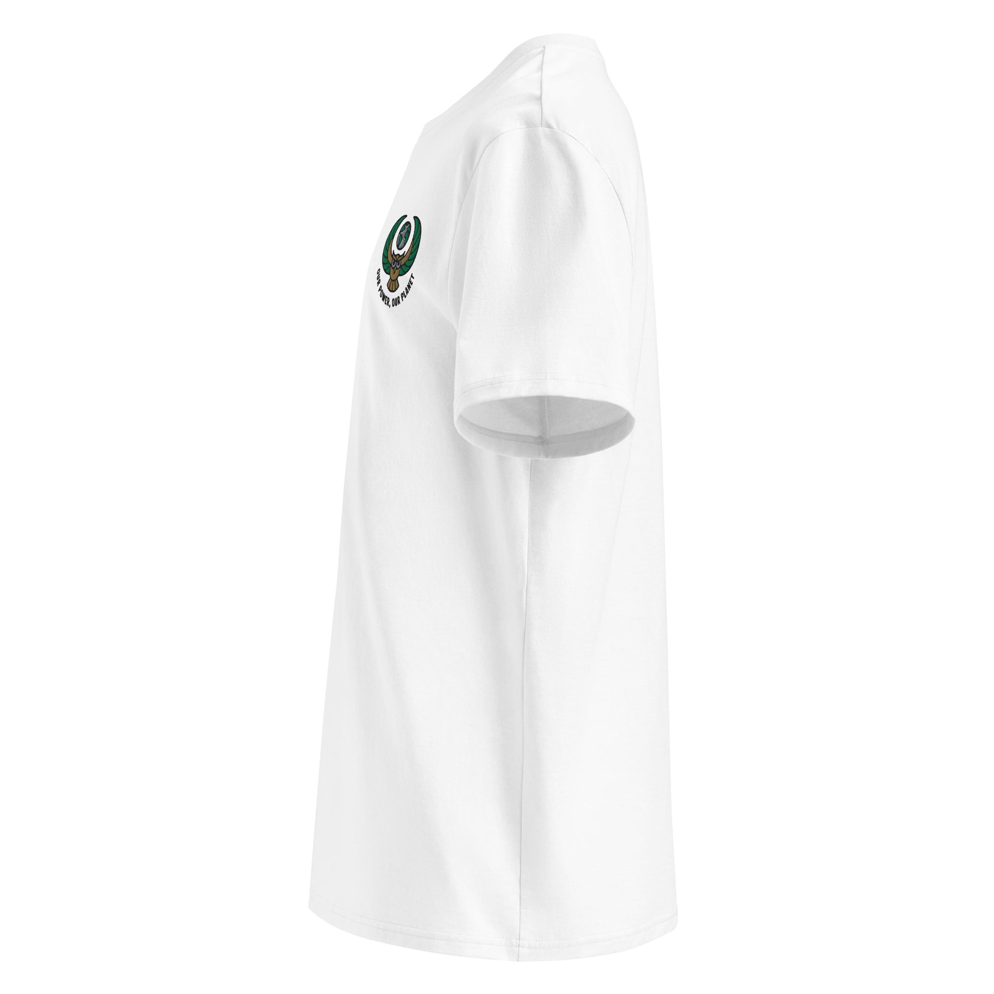 Unisex organic ribbed neck t-shirt Dudeily