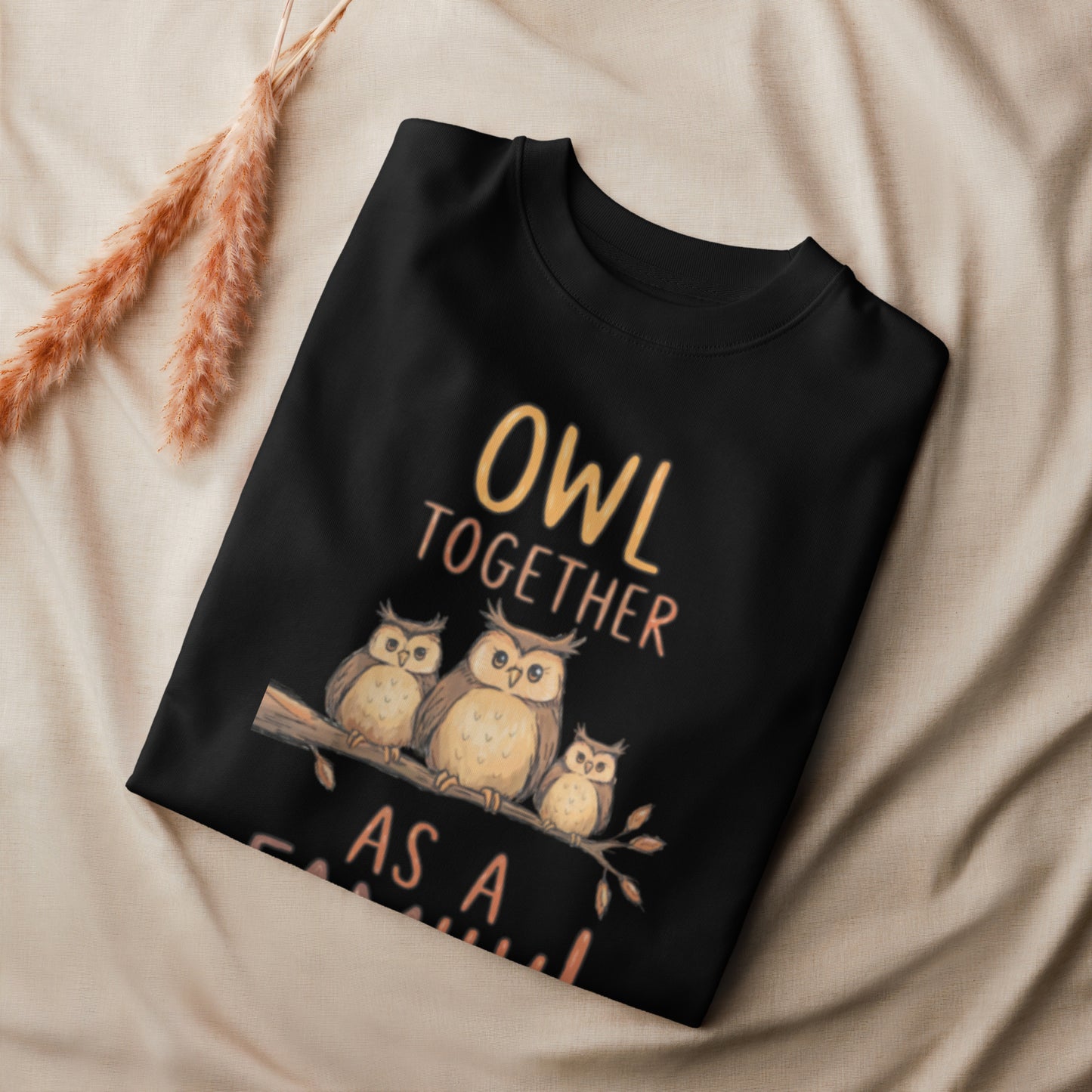 OwlNest Unisex Organic Sweatshirt – Cozy Up with Sustainable Comfort Dudeily