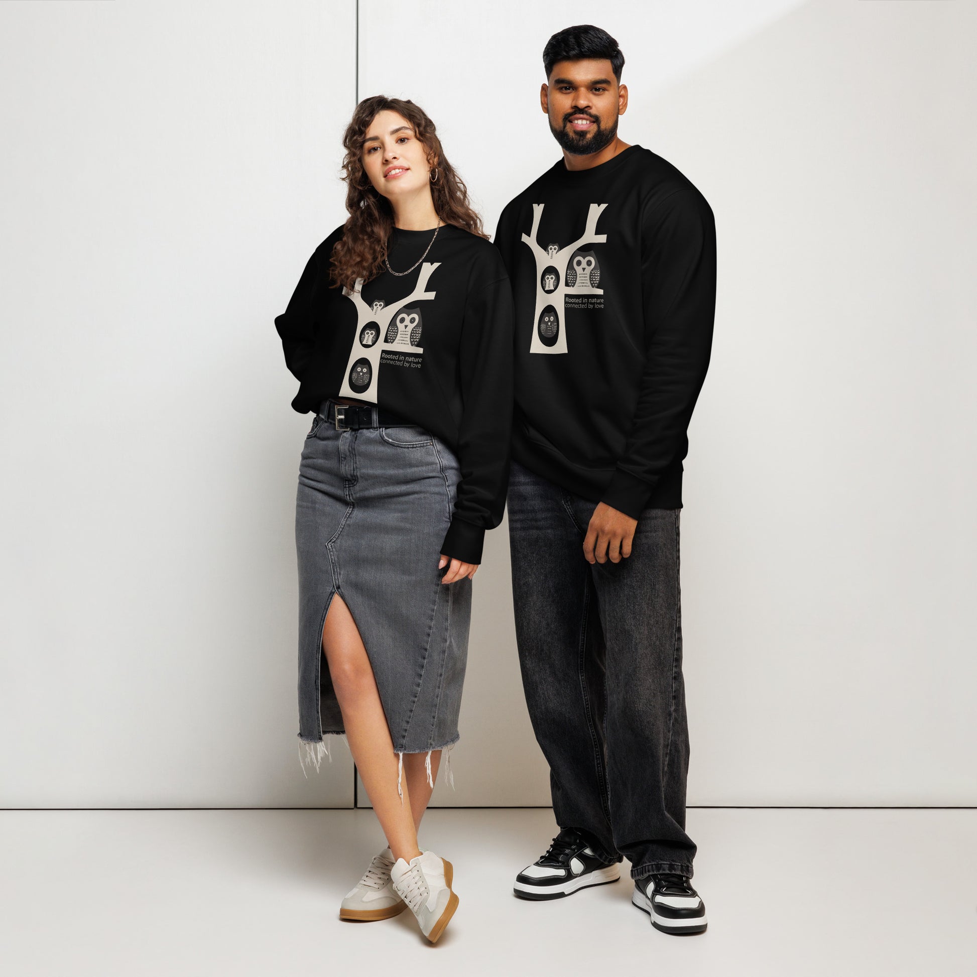 Unisex Organic Sweatshirt | Celebrate Family Day with Sustainable Fashion Dudeily