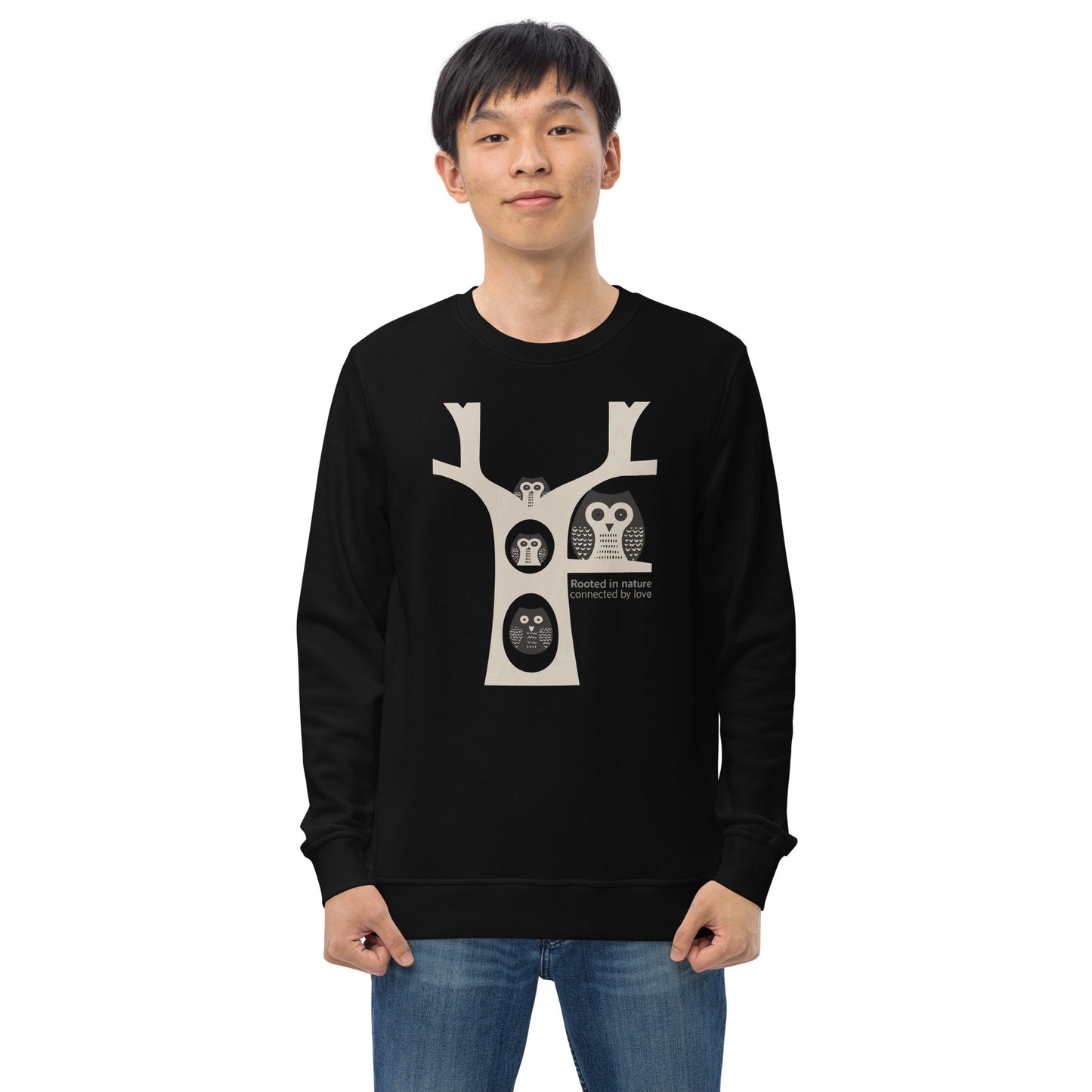 Unisex Organic Sweatshirt by OwlSpirit – Celebrate Family Day with Sustainable Fashion Dudeily