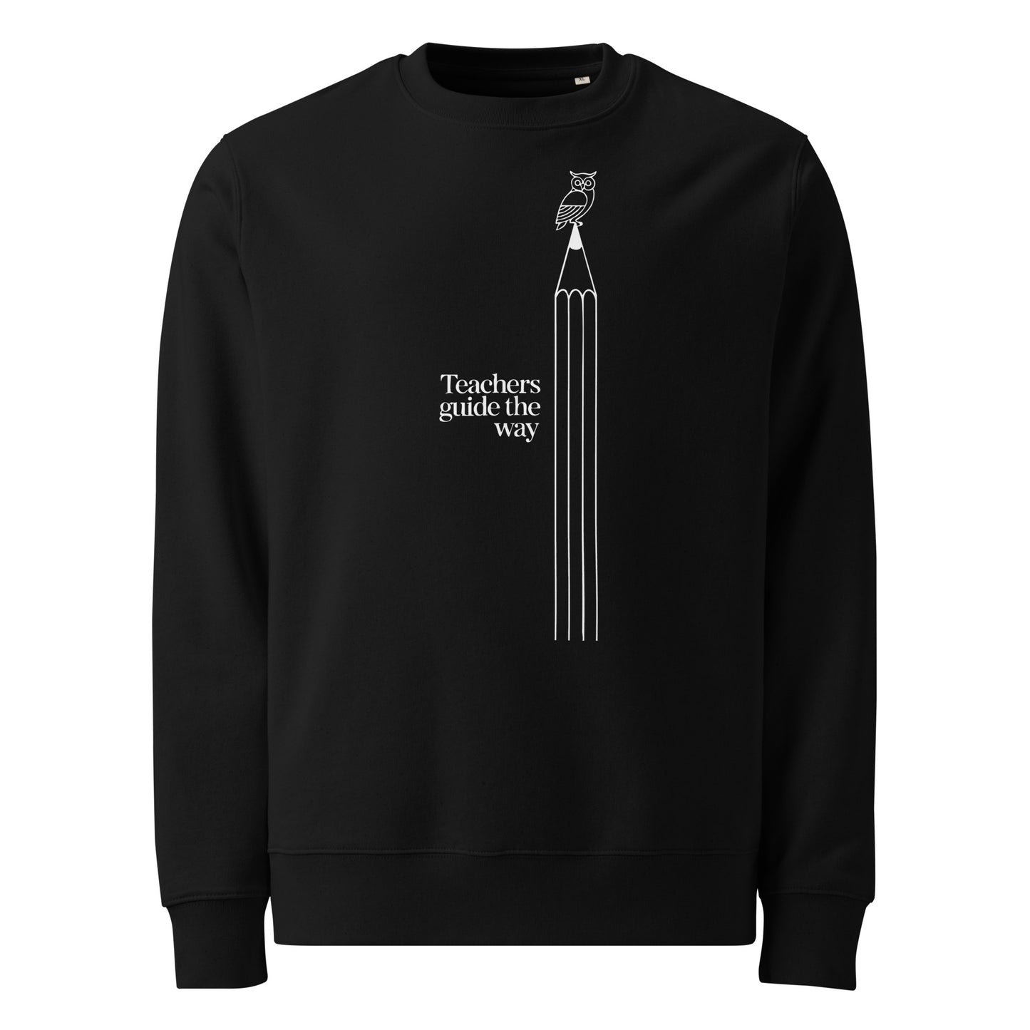 Unisex organic sweatshirt Black Dudeily