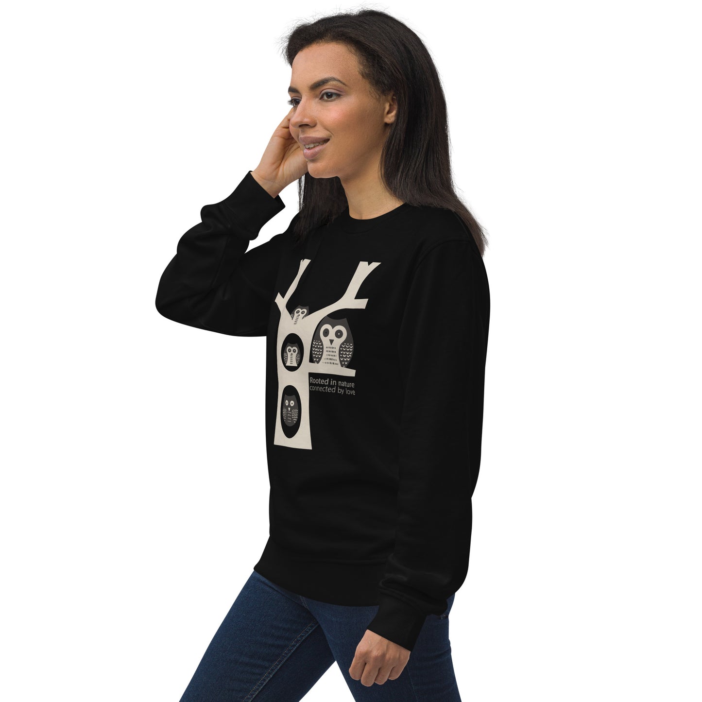 Unisex Organic Sweatshirt by OwlSpirit – Celebrate Family Day with Sustainable Fashion Dudeily