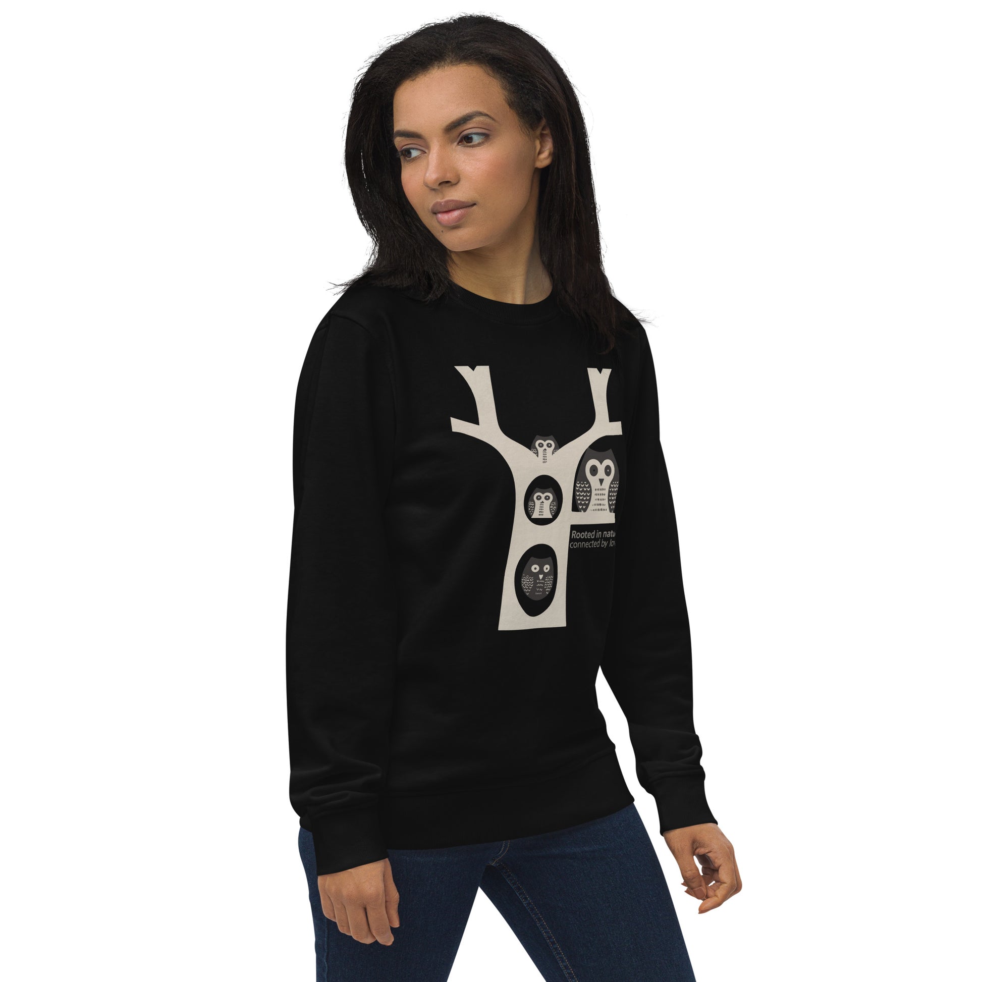 Unisex Organic Sweatshirt by OwlSpirit – Celebrate Family Day with Sustainable Fashion Dudeily