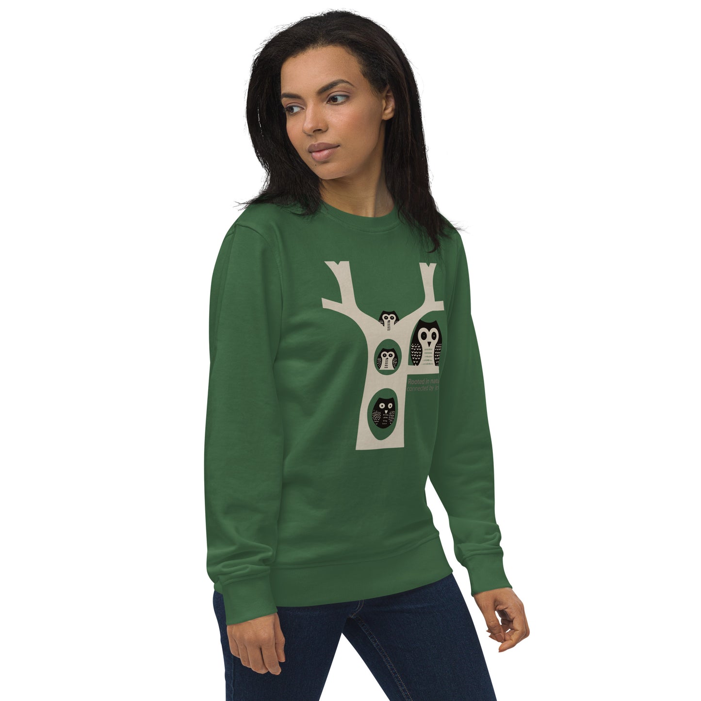 Unisex Organic Sweatshirt by OwlSpirit – Celebrate Family Day with Sustainable Fashion Dudeily