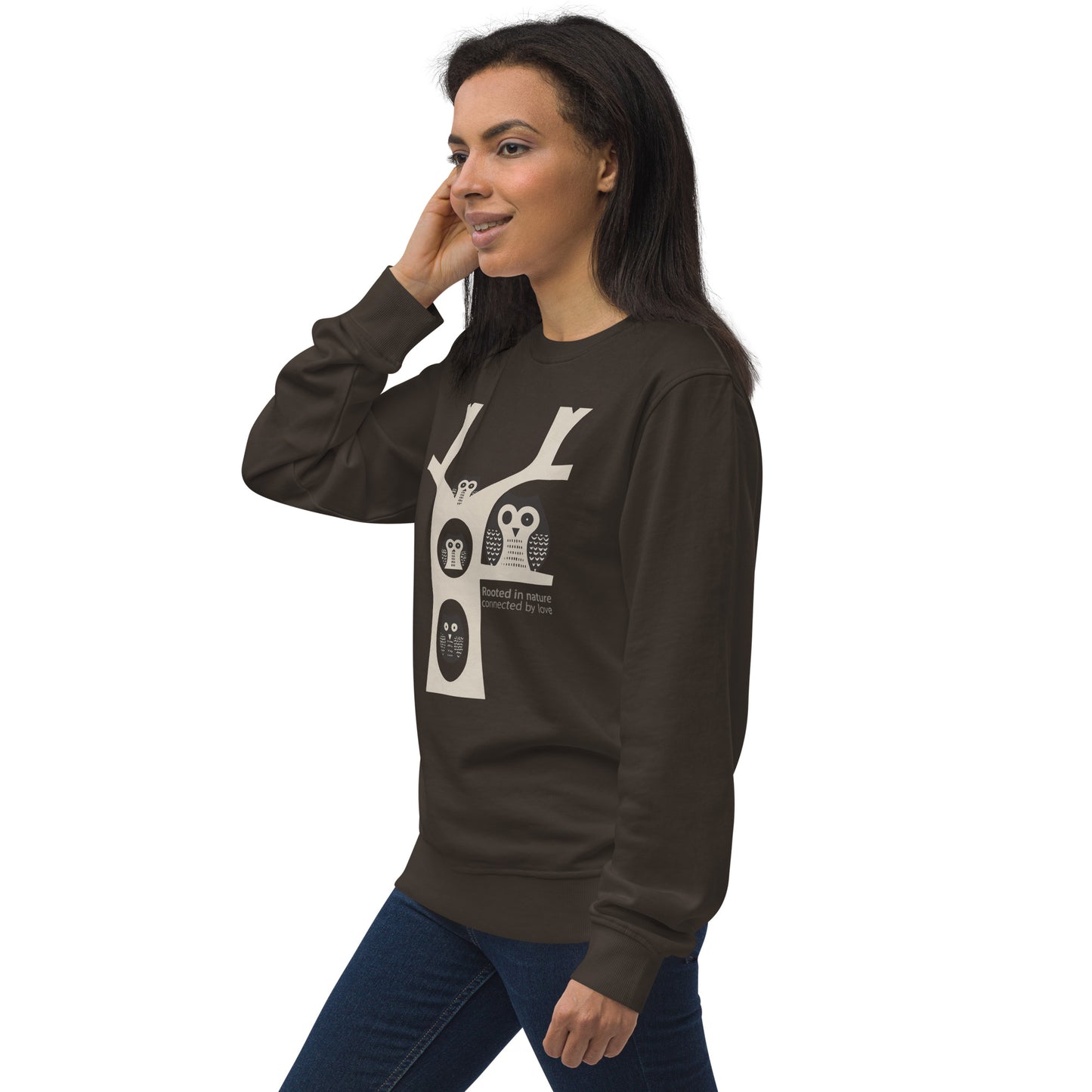 Unisex Organic Sweatshirt by OwlSpirit – Celebrate Family Day with Sustainable Fashion Dudeily