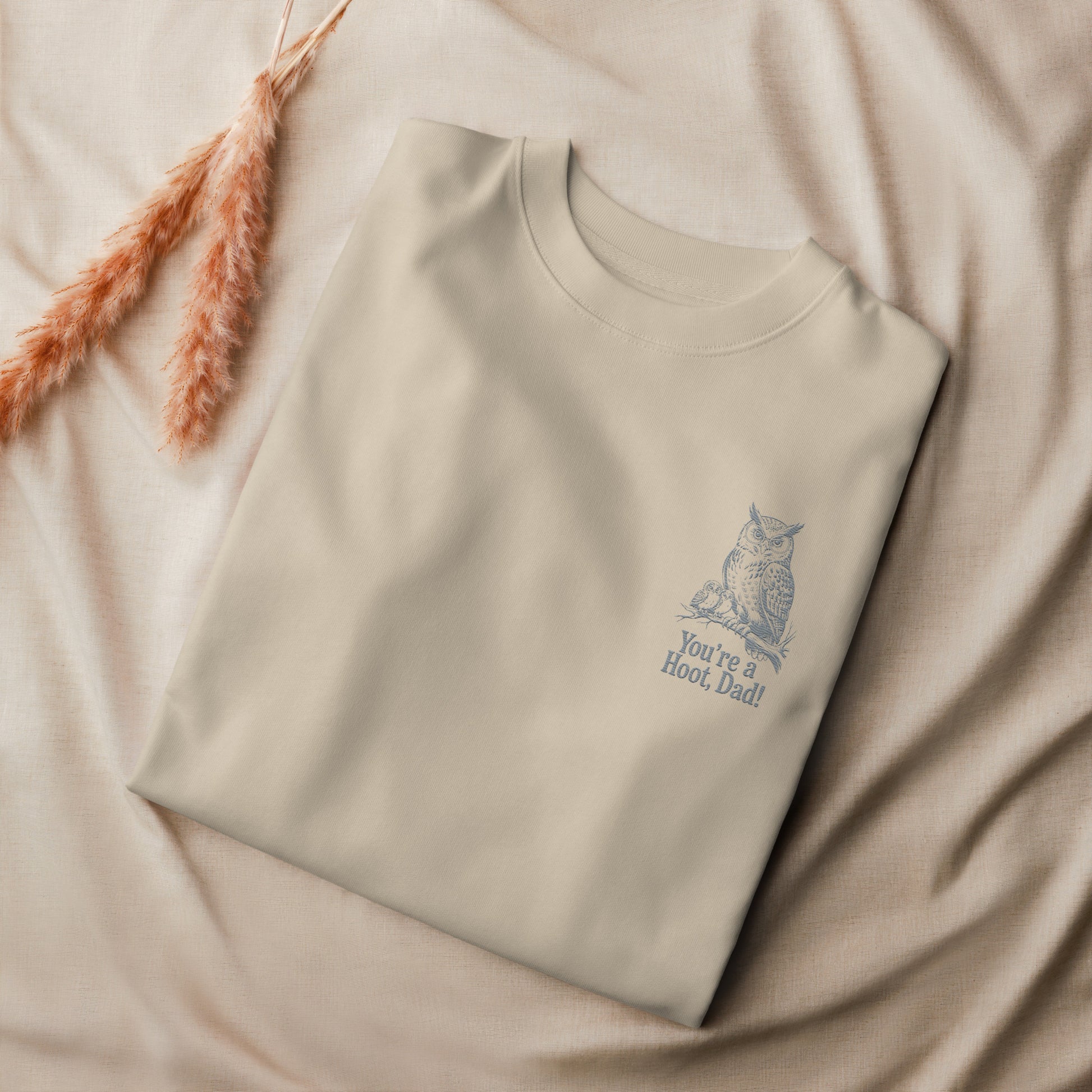 Owl-Themed Unisex Organic Sweatshirt | Sustainable & Eco-Friendly Fashion for Everyday Comfort Dudeily