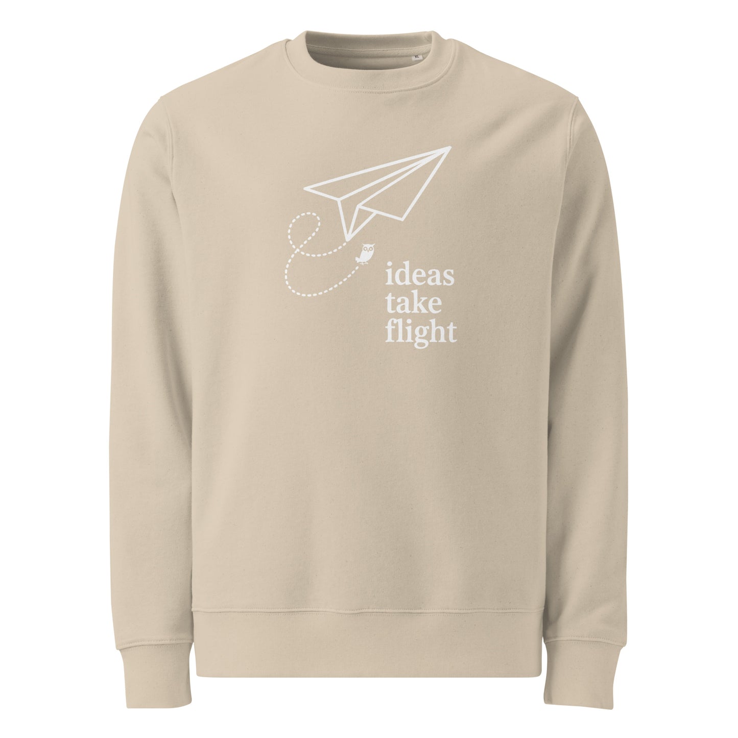 Unisex organic sweatshirt Desert Dust Dudeily