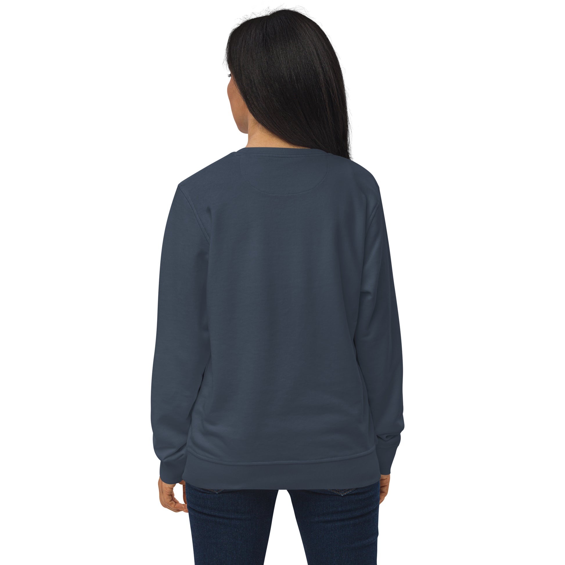 Unisex Organic Sweatshirt: 'Peace in the Night' in Fall | Sustainable Owl Fashion USA Dudeily