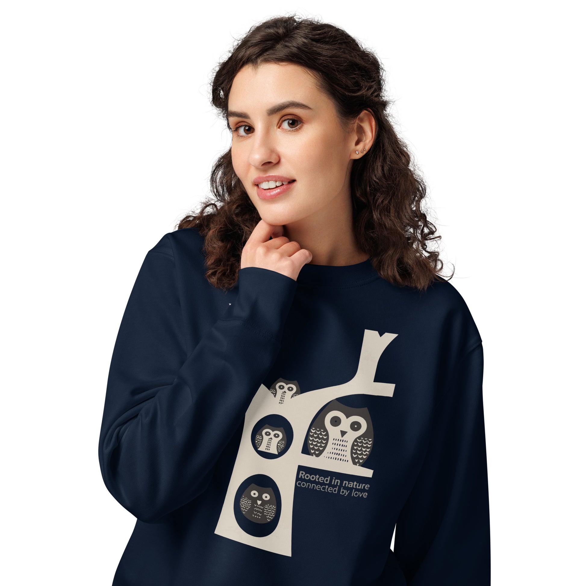 Unisex Organic Sweatshirt | Celebrate Family Day with Sustainable Fashion Dudeily