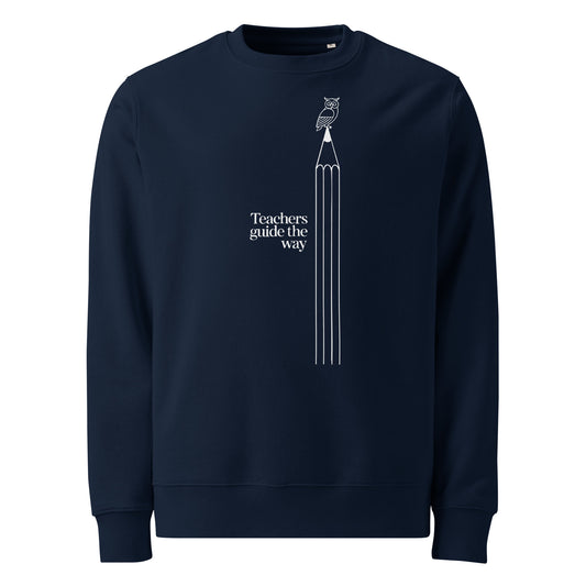 Unisex organic sweatshirt French Navy Dudeily