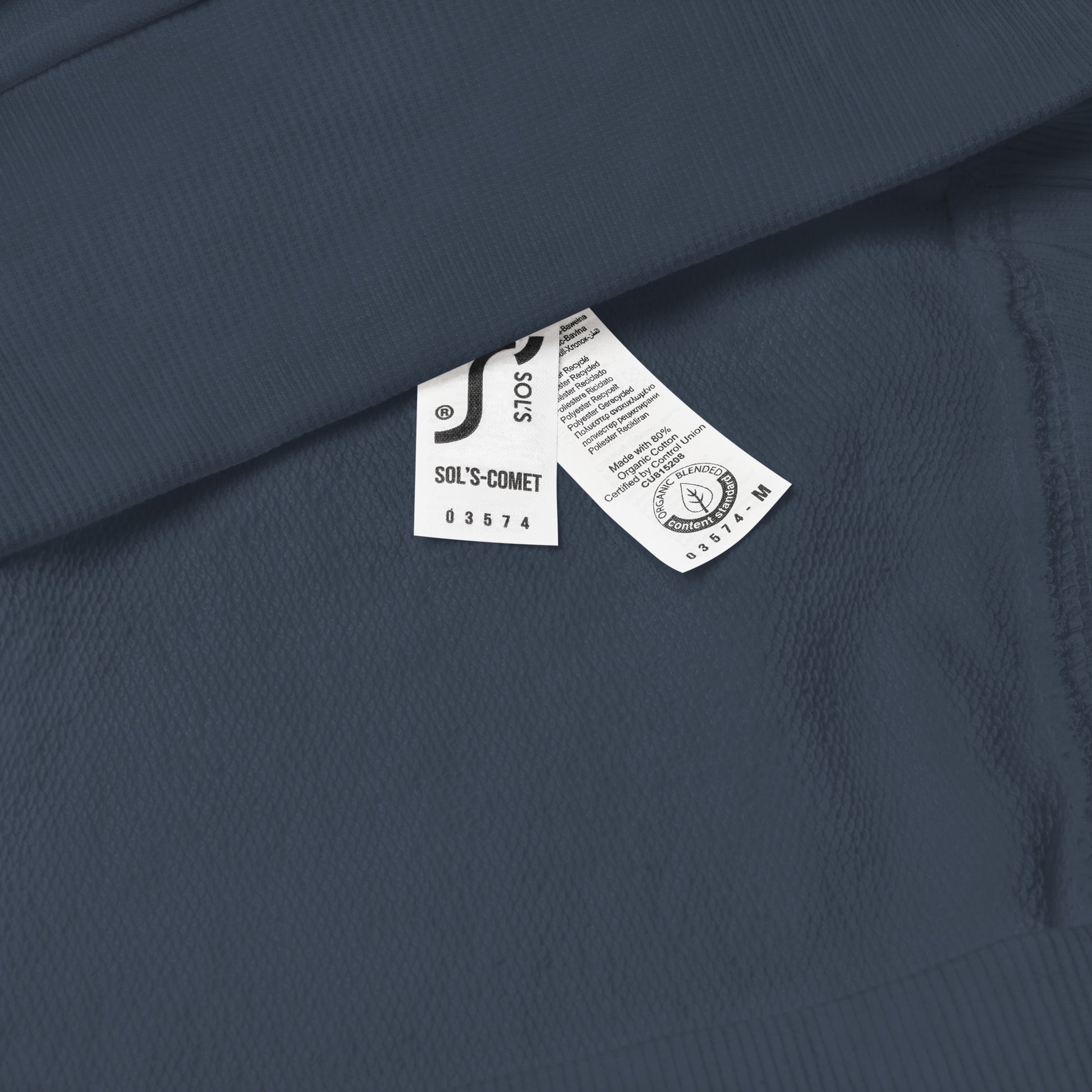 Unisex Organic Sweatshirt: Owl Eyes on the Future | Owl Embroidered Sustainable Fashion USA Dudeily