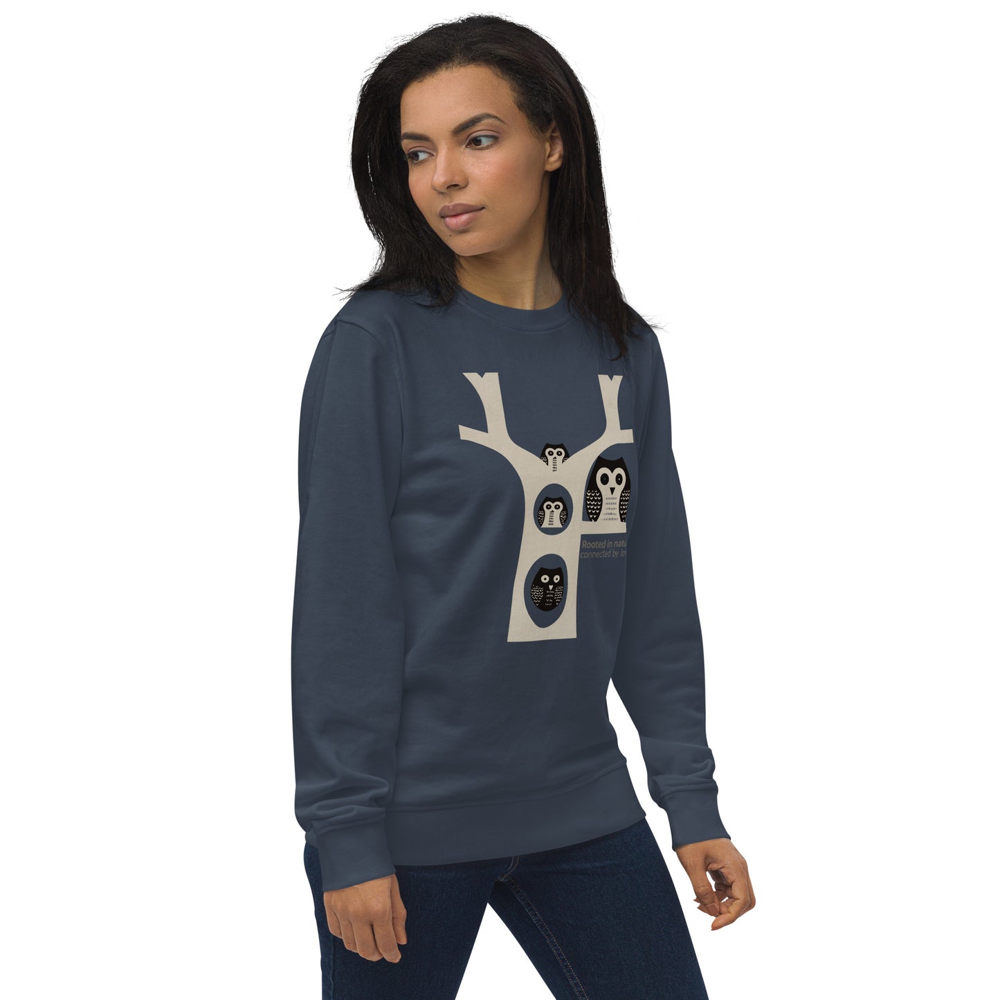 Unisex Organic Sweatshirt by OwlSpirit – Celebrate Family Day with Sustainable Fashion Dudeily