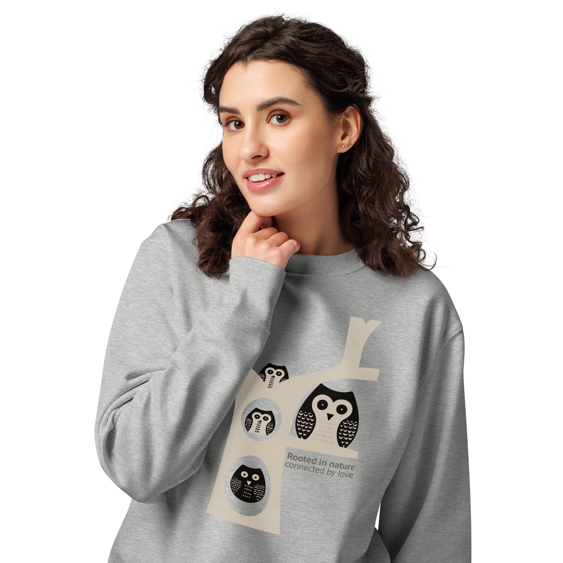 Unisex Organic Sweatshirt | Celebrate Family Day with Sustainable Fashion Dudeily
