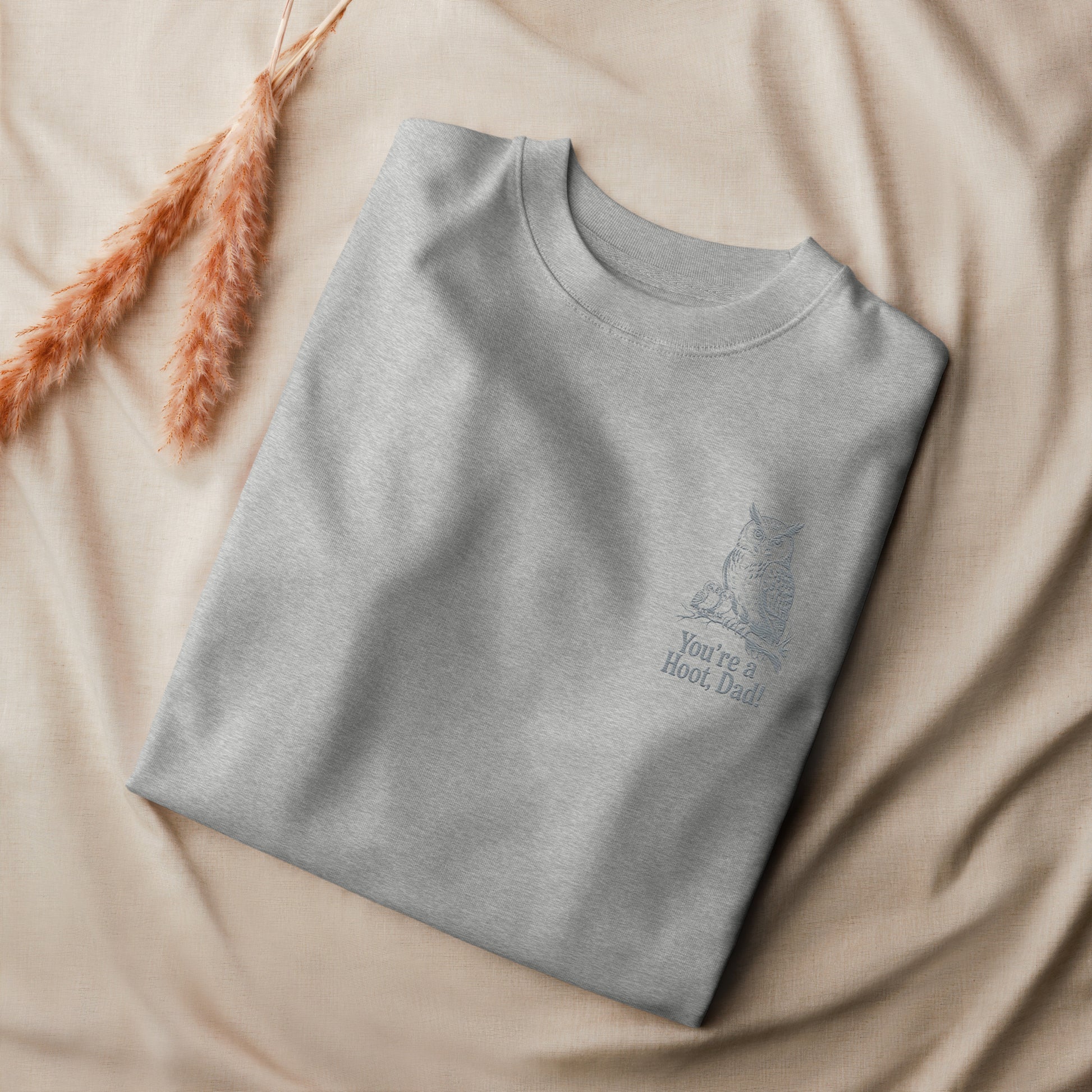 Owl-Themed Unisex Organic Sweatshirt | Sustainable & Eco-Friendly Fashion for Everyday Comfort Dudeily