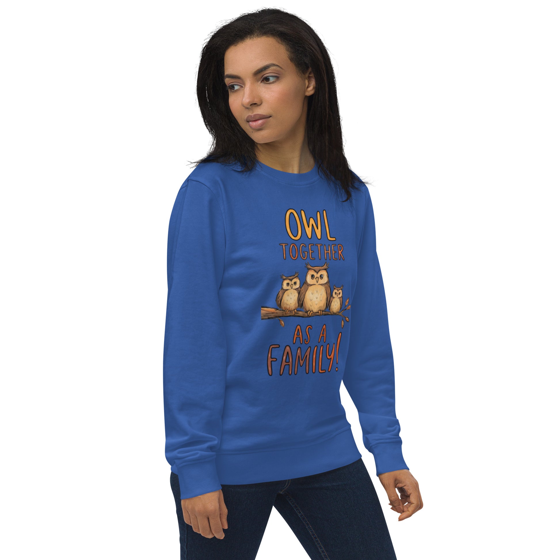 OwlNest Unisex Organic Sweatshirt – Timeless Comfort, Thoughtfully Made Dudeily