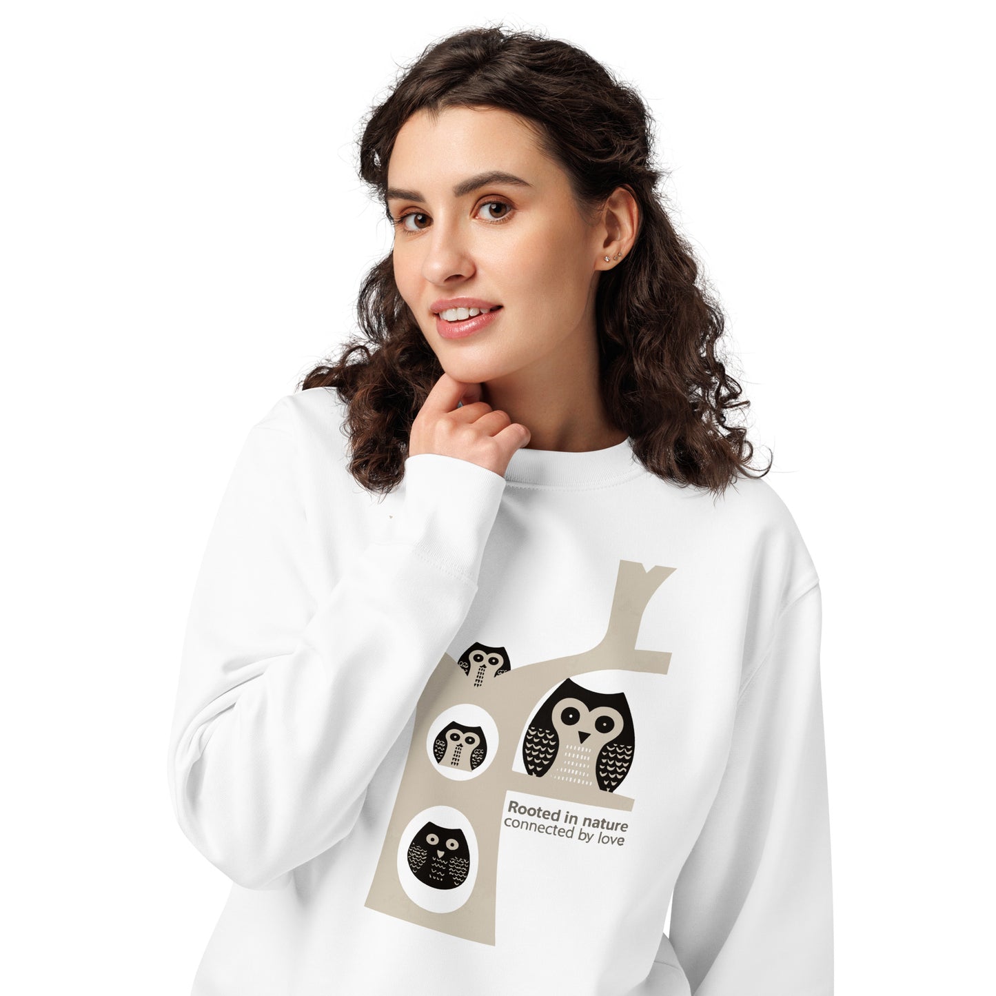 Unisex Organic Sweatshirt | Celebrate Family Day with Sustainable Fashion Dudeily