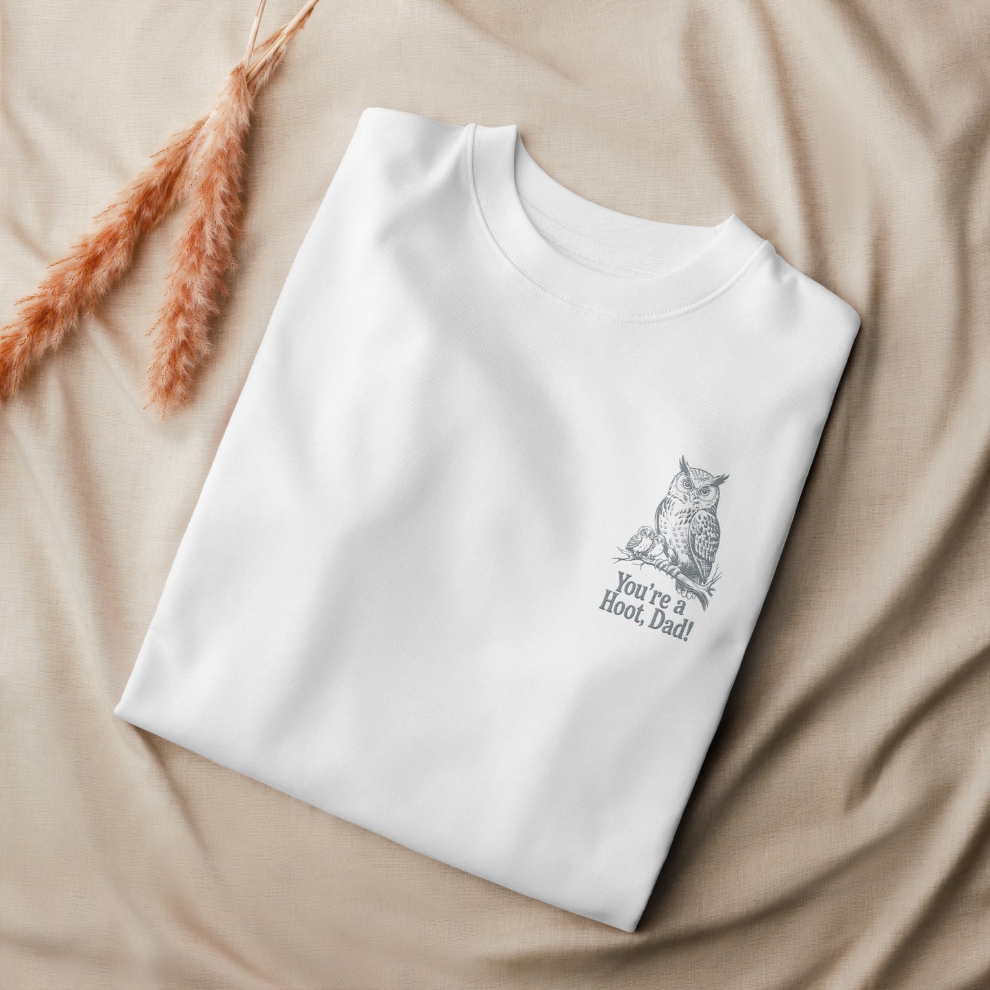 Owl-Themed Unisex Organic Sweatshirt | Sustainable & Eco-Friendly Fashion for Everyday Comfort Dudeily