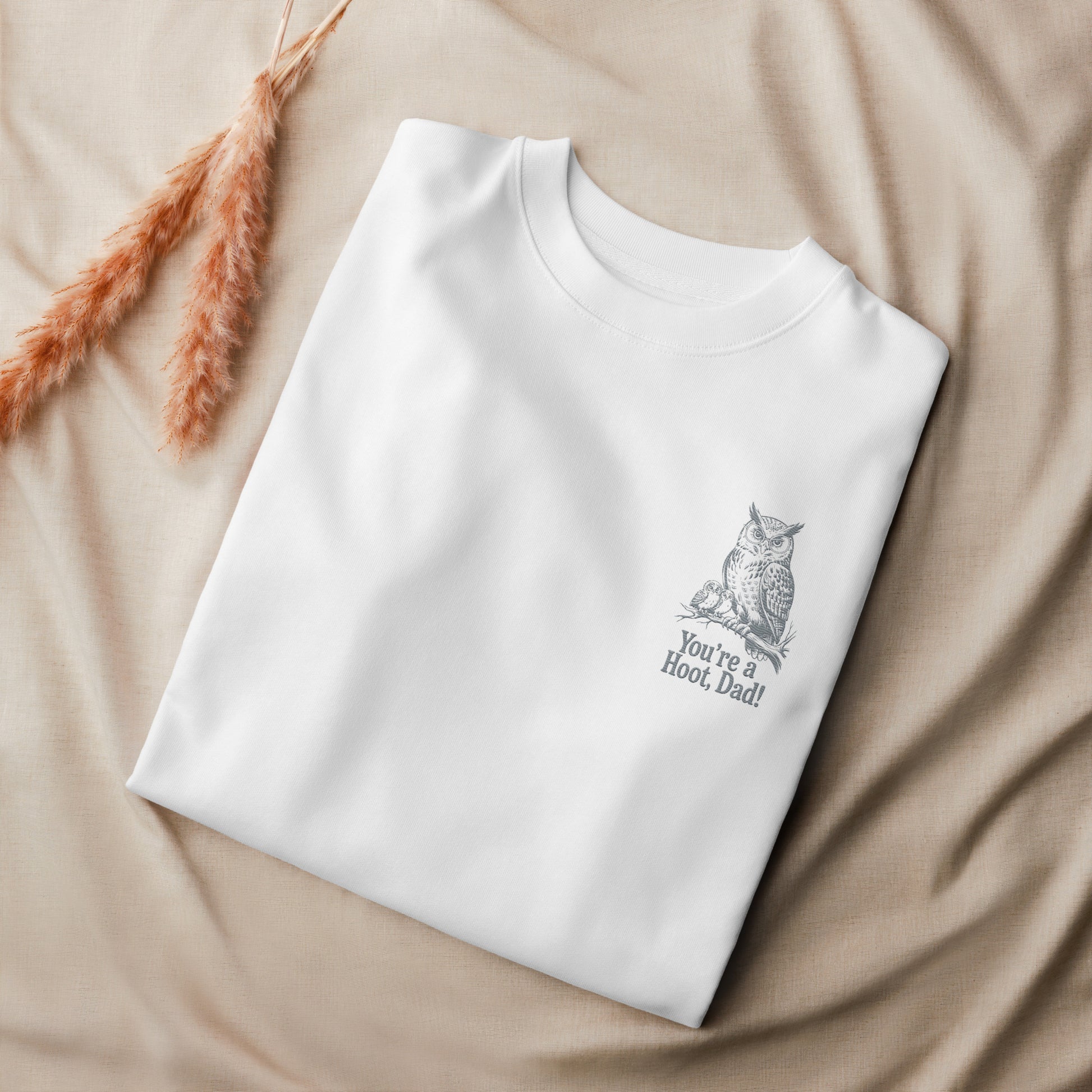Owl-Themed Unisex Organic Sweatshirt | Sustainable & Eco-Friendly Fashion for Everyday Comfort Dudeily