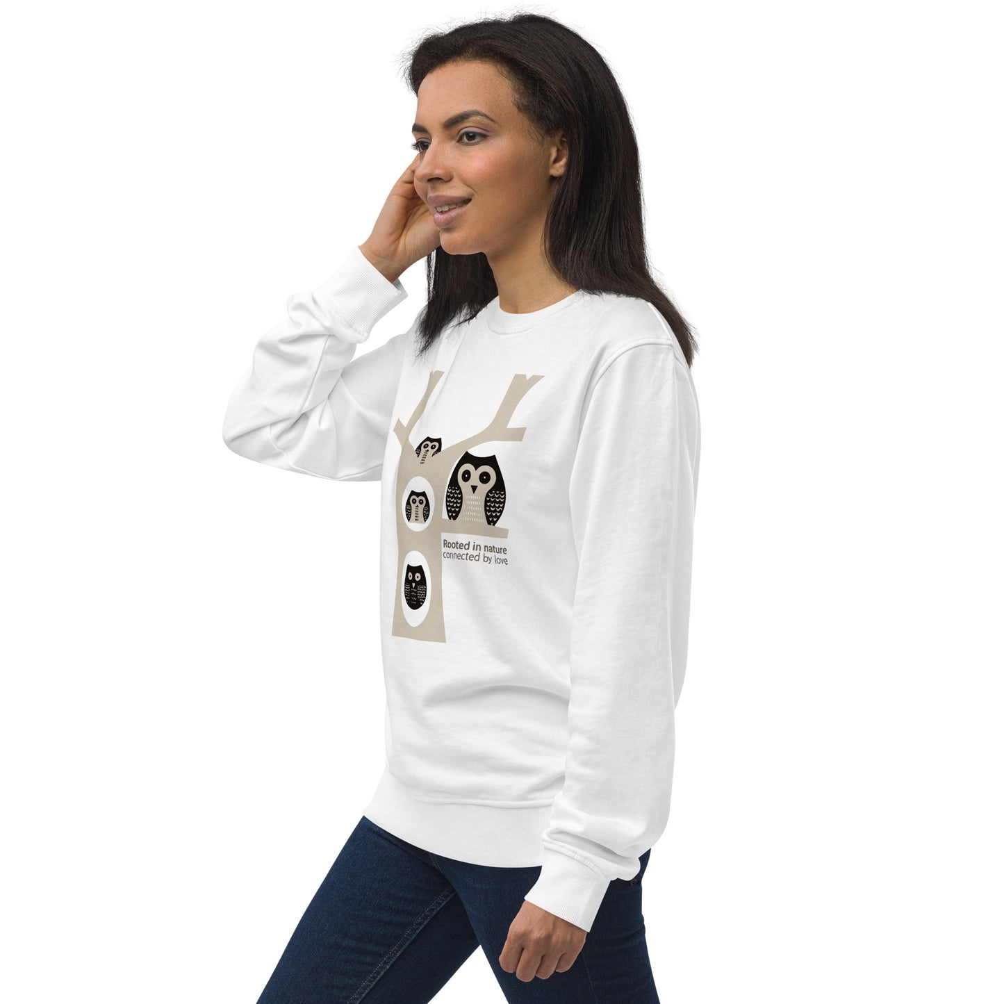Unisex Organic Sweatshirt by OwlSpirit – Celebrate Family Day with Sustainable Fashion Dudeily