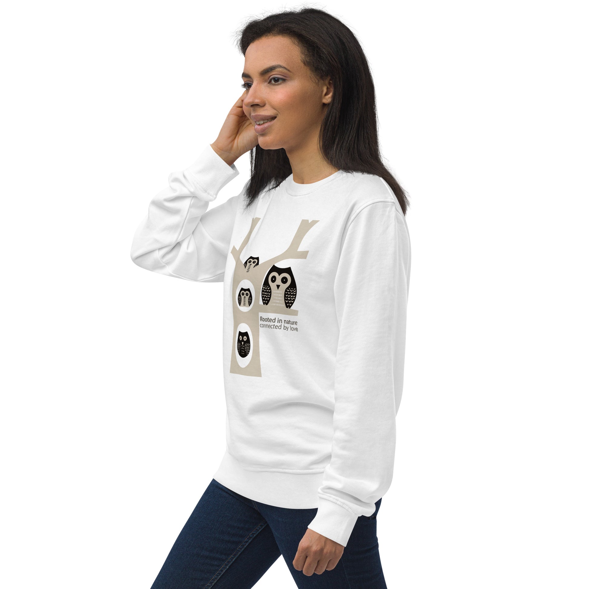 Unisex Organic Sweatshirt by OwlSpirit – Celebrate Family Day with Sustainable Fashion Dudeily