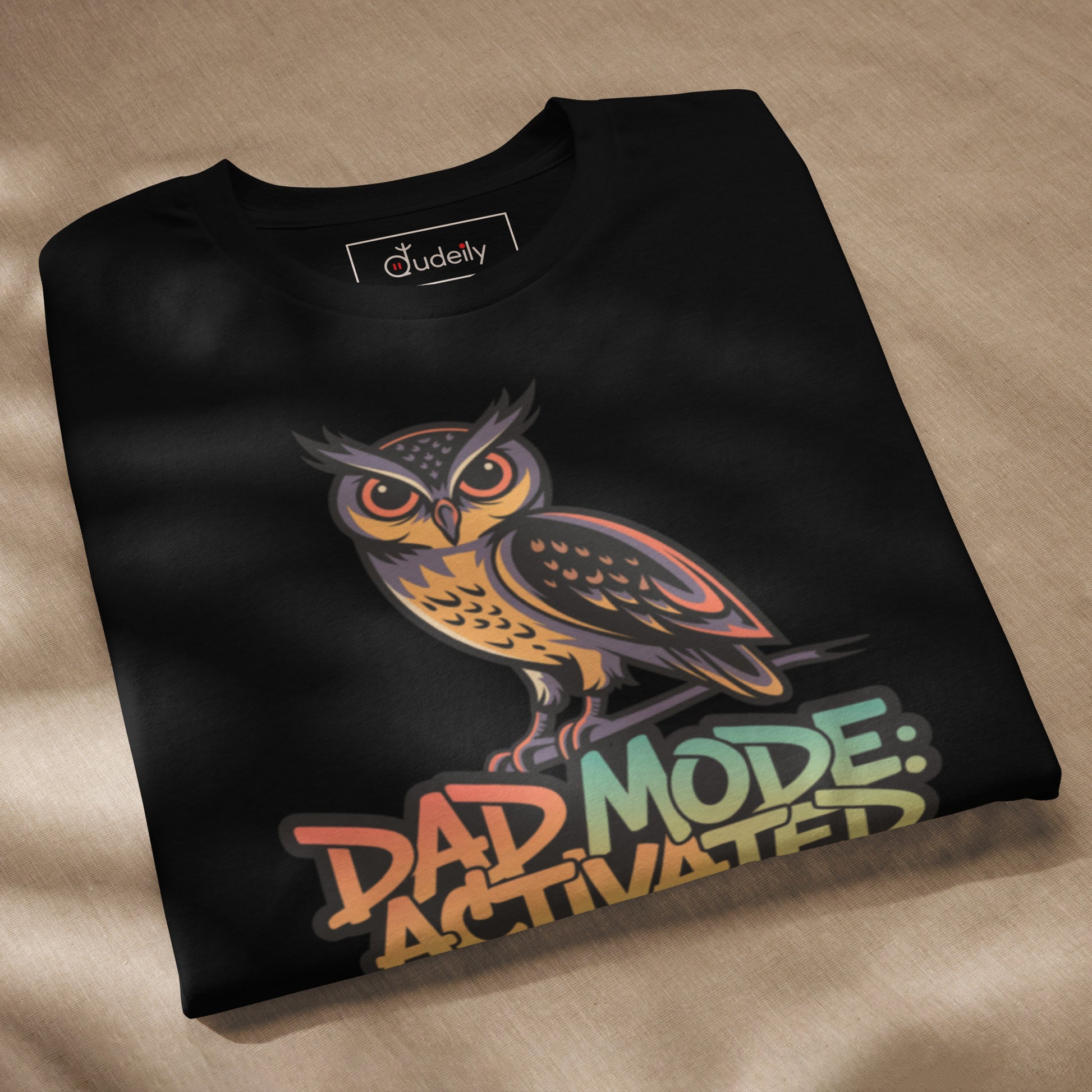 Unisex Staple Eco T-Shirt – Owl-Inspired Sustainable Style for Father’s Day | Dudeily Dudeily