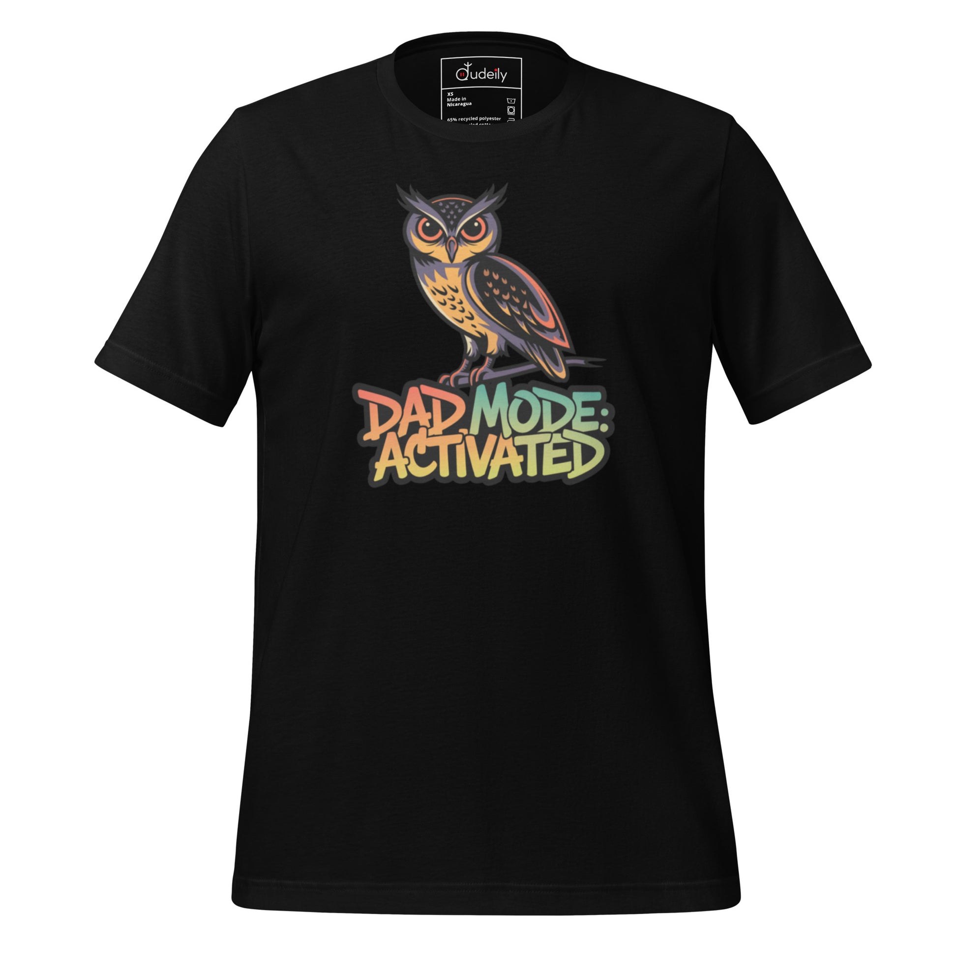 Unisex Staple Eco T-Shirt – Owl-Inspired Sustainable Style for Father’s Day | Dudeily Dudeily