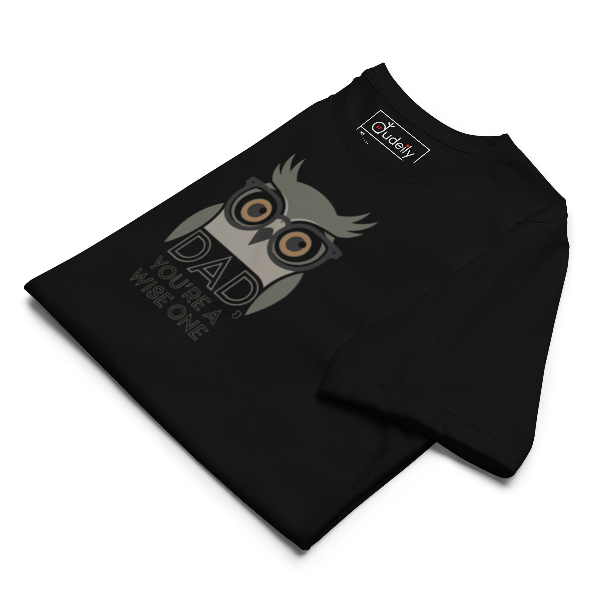 Unisex Staple Eco T-Shirt – Owl-Themed Sustainable Fashion for Father's Day Gifts by Dudeily Dudeily