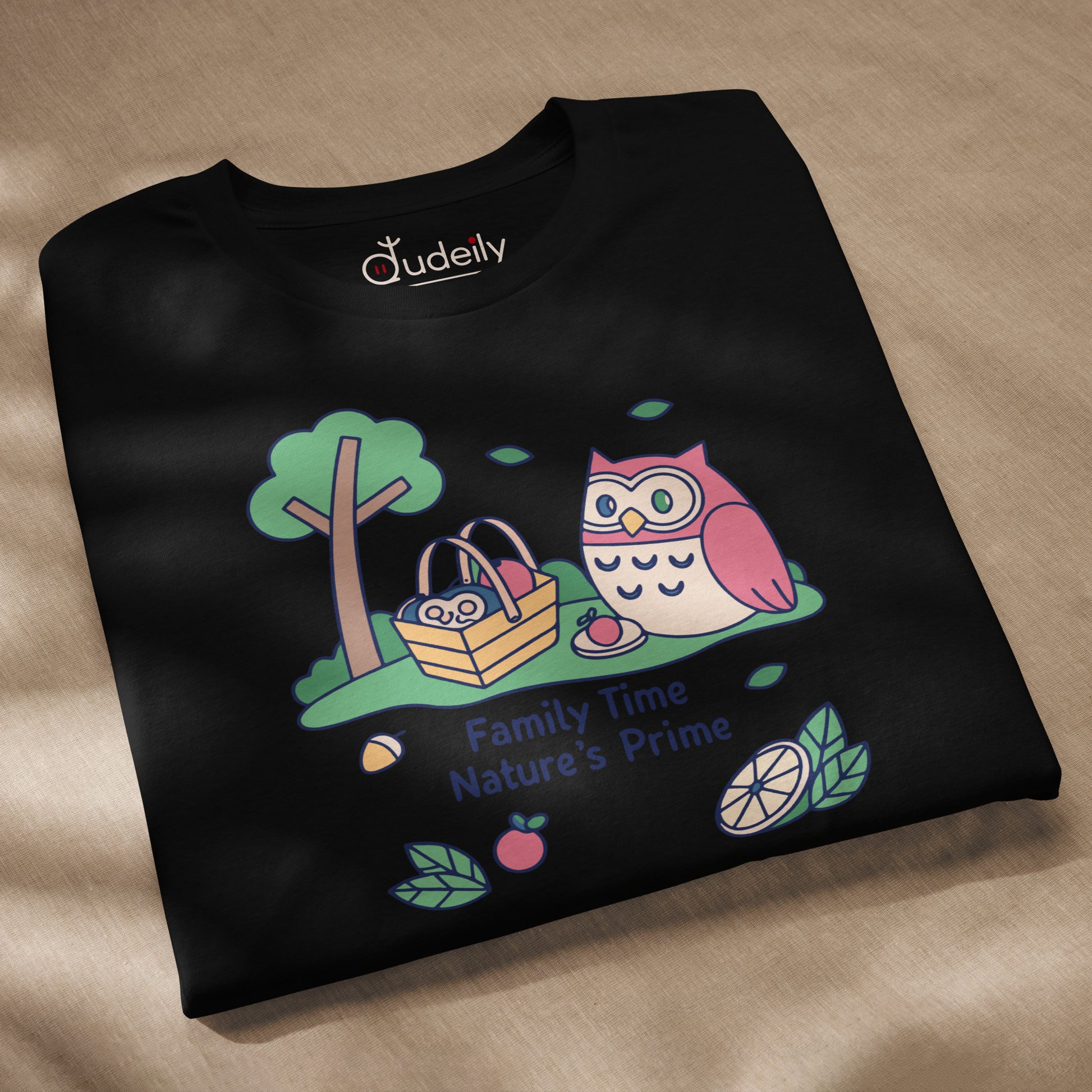 Unisex Staple Eco T-Shirt – OwlCore Sustainable Fashion for Family Day Style Dudeily