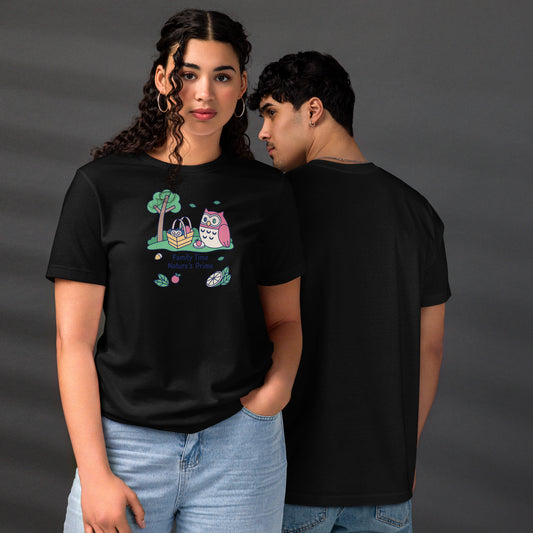 Unisex Staple Eco T-Shirt – OwlCore Sustainable Fashion for Family Day Style Dudeily