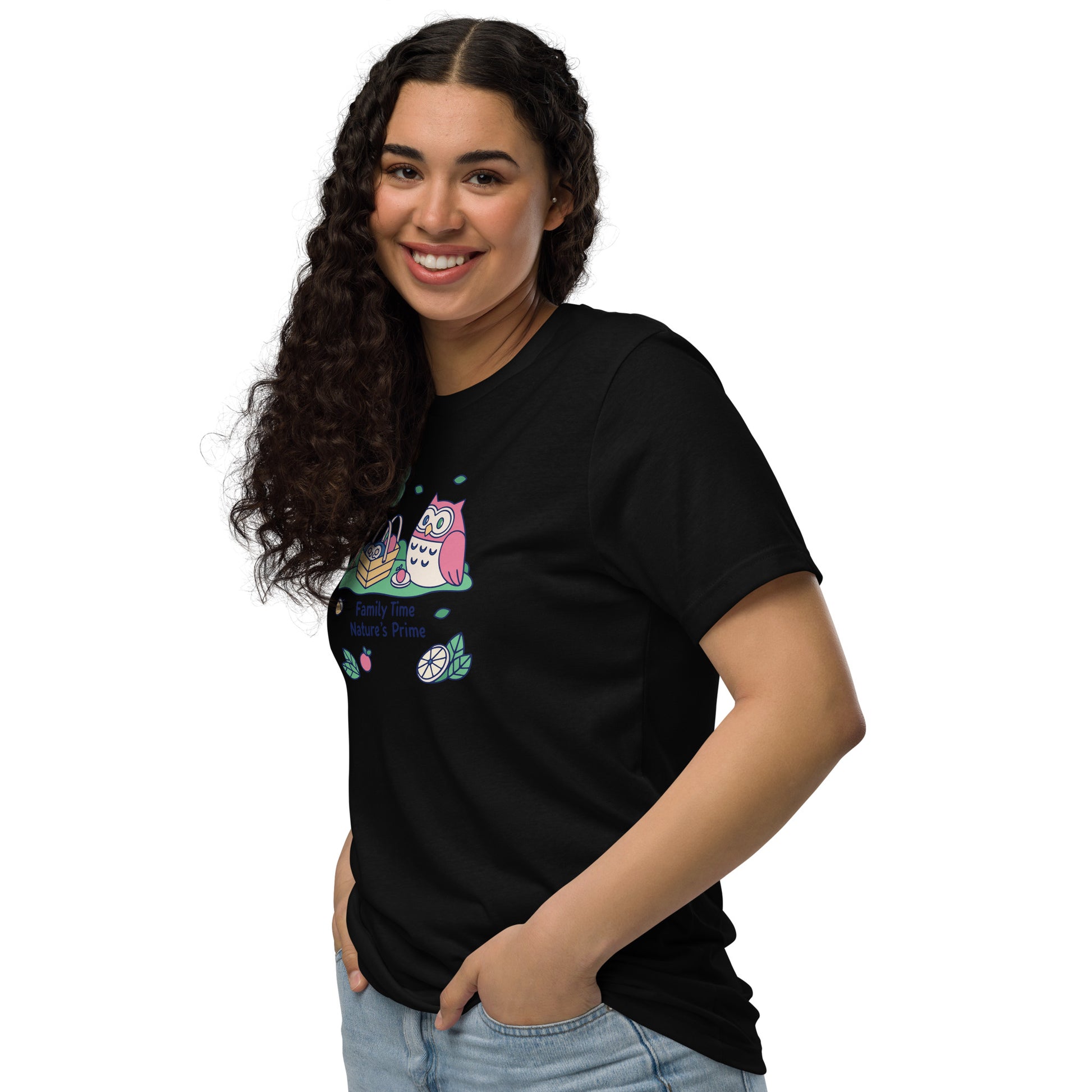 Unisex Staple Eco T-Shirt – OwlCore Sustainable Fashion for Family Day Style Dudeily