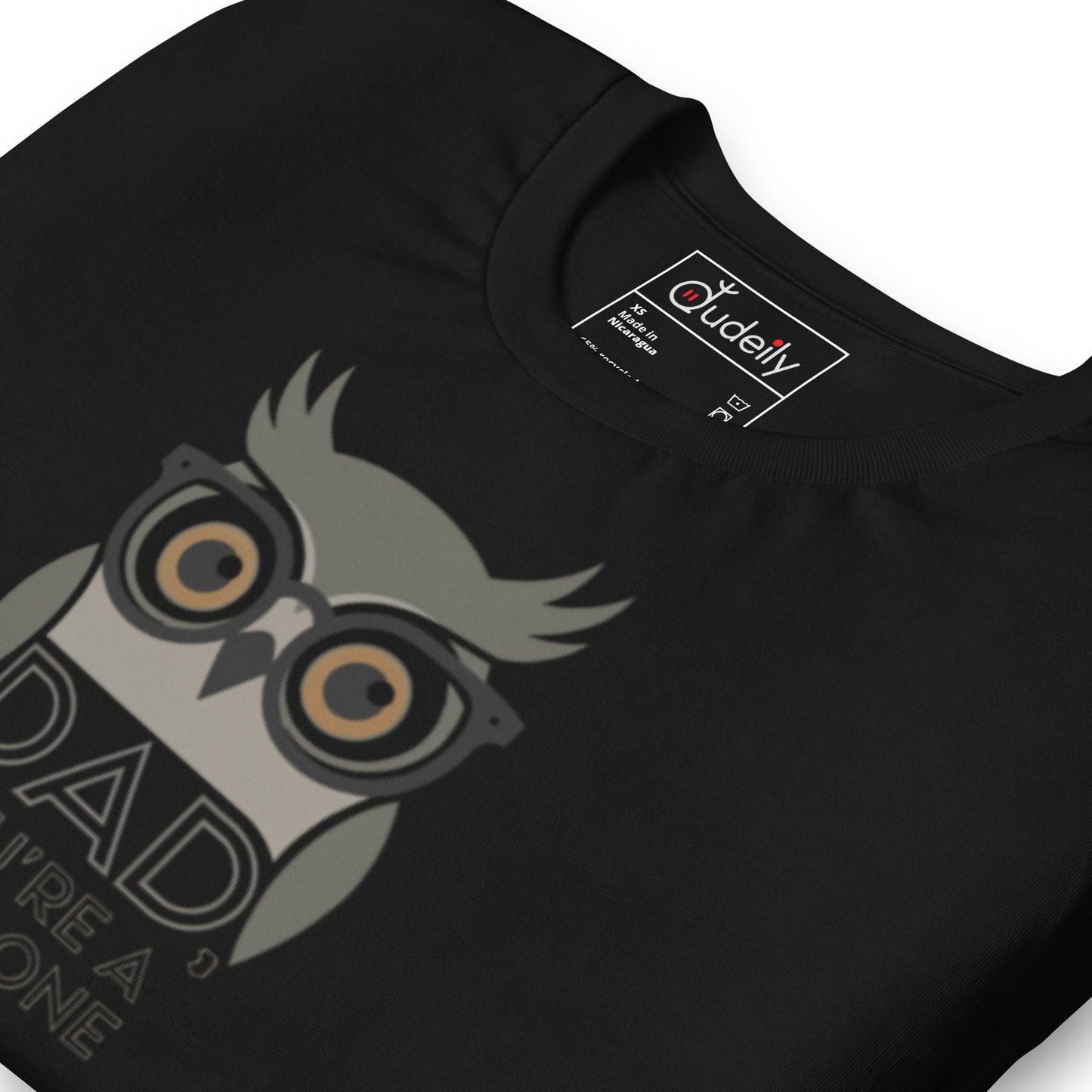 Unisex Staple Eco T-Shirt – Owl-Themed Sustainable Fashion for Father's Day Gifts by Dudeily Dudeily