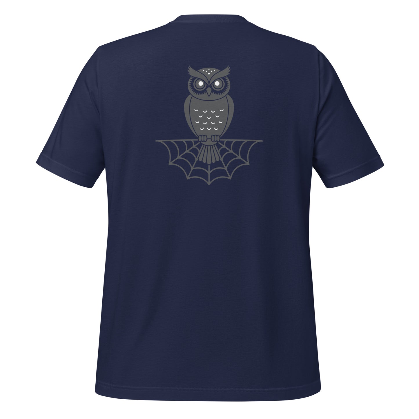 Unisex Staple Eco T-Shirt: Halloween Owl Sustainable Style USA Dudeily