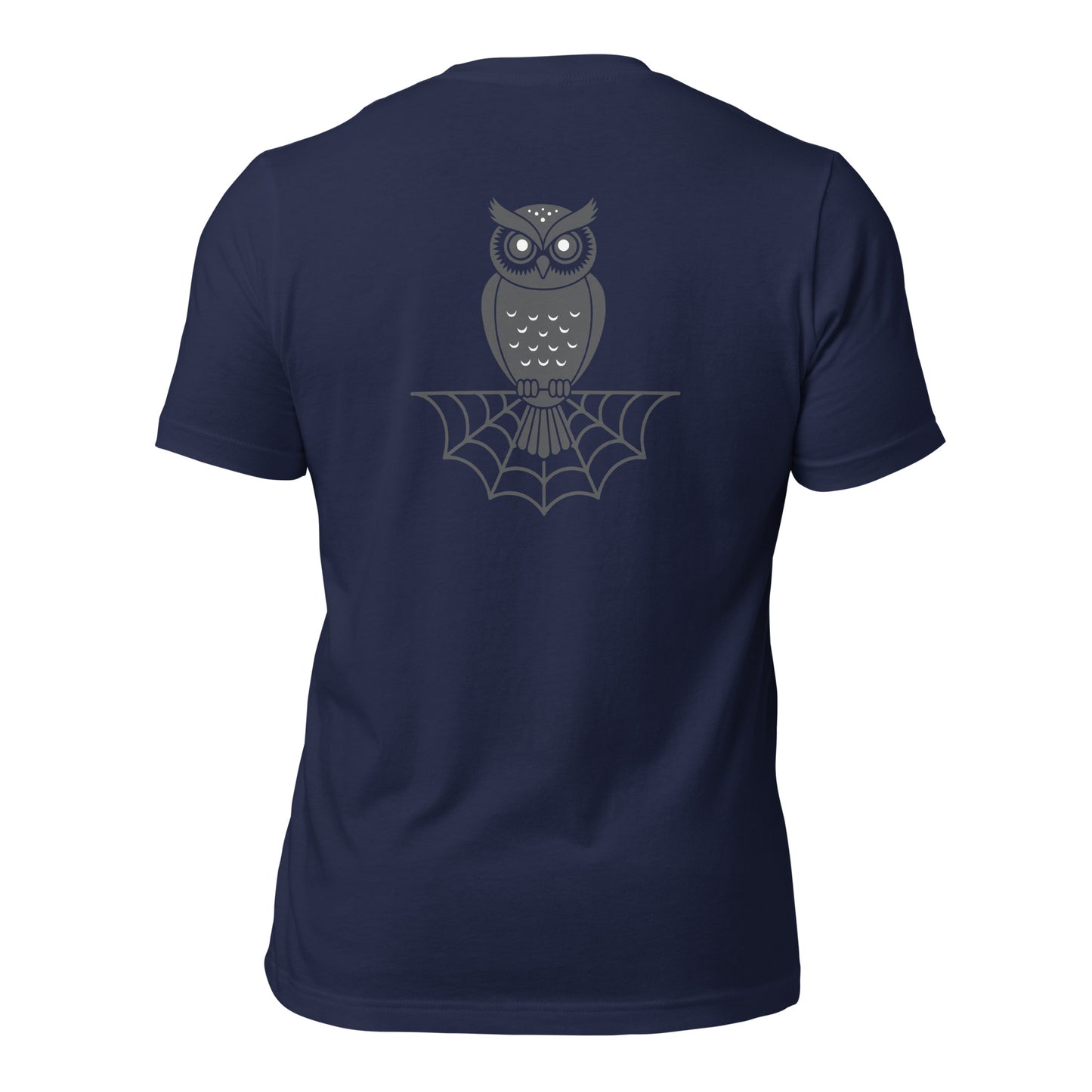 Unisex Staple Eco T-Shirt: Halloween Owl Sustainable Style USA Dudeily
