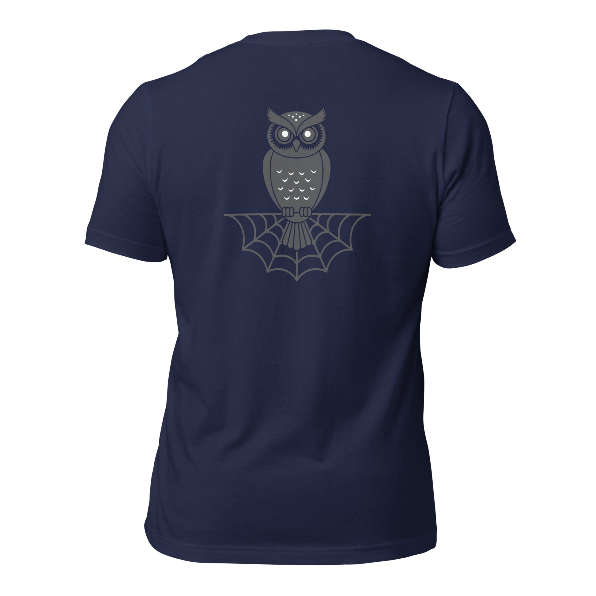 Unisex Staple Eco T-Shirt: Halloween Owl Sustainable Style USA Dudeily