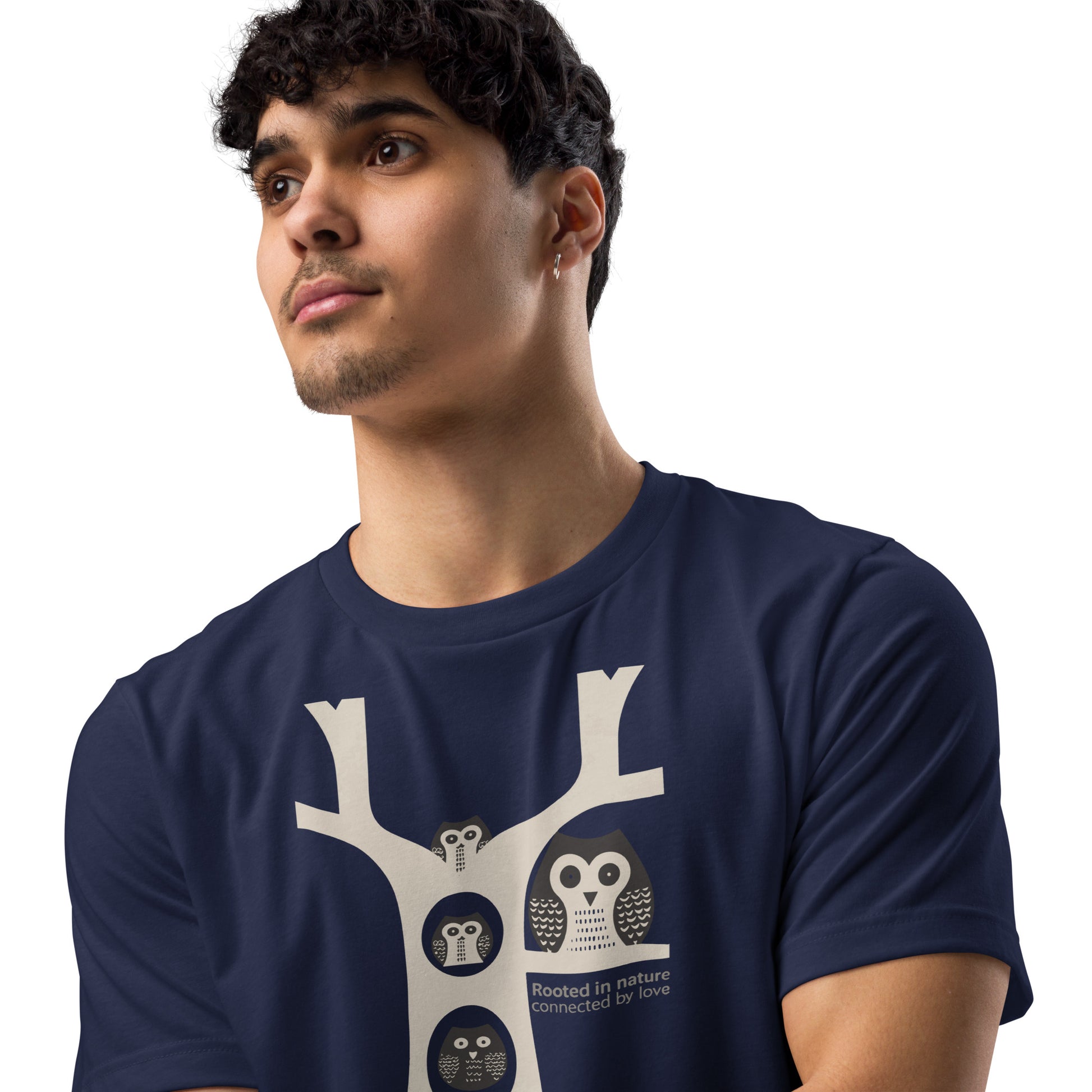 Unisex Staple Eco T-Shirt – OwlNest Sustainable Fashion Classic for Family Day Dudeily