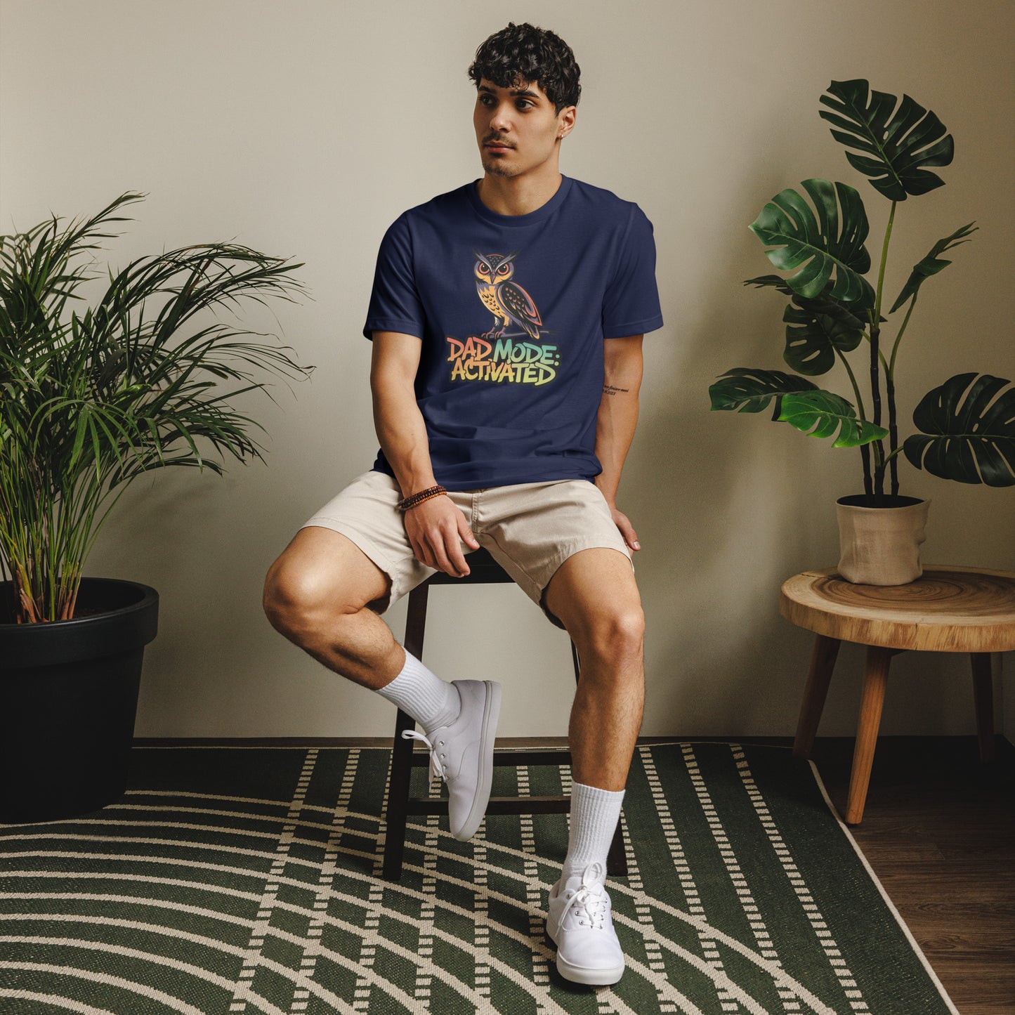 Unisex Staple Eco T-Shirt – Owl-Inspired Sustainable Style for Father’s Day | Dudeily Dudeily