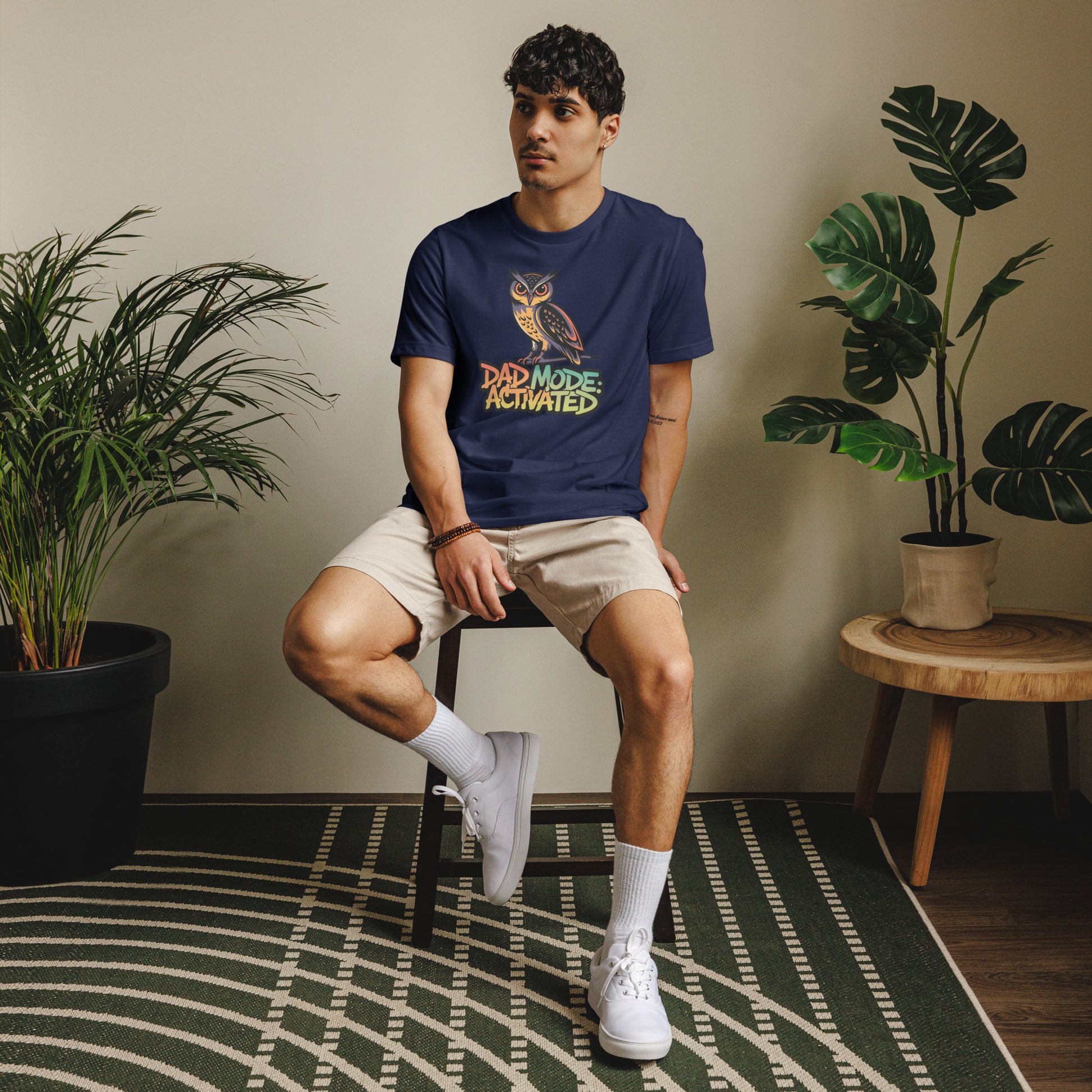 Unisex Staple Eco T-Shirt – Owl-Inspired Sustainable Style for Father’s Day | Dudeily Dudeily