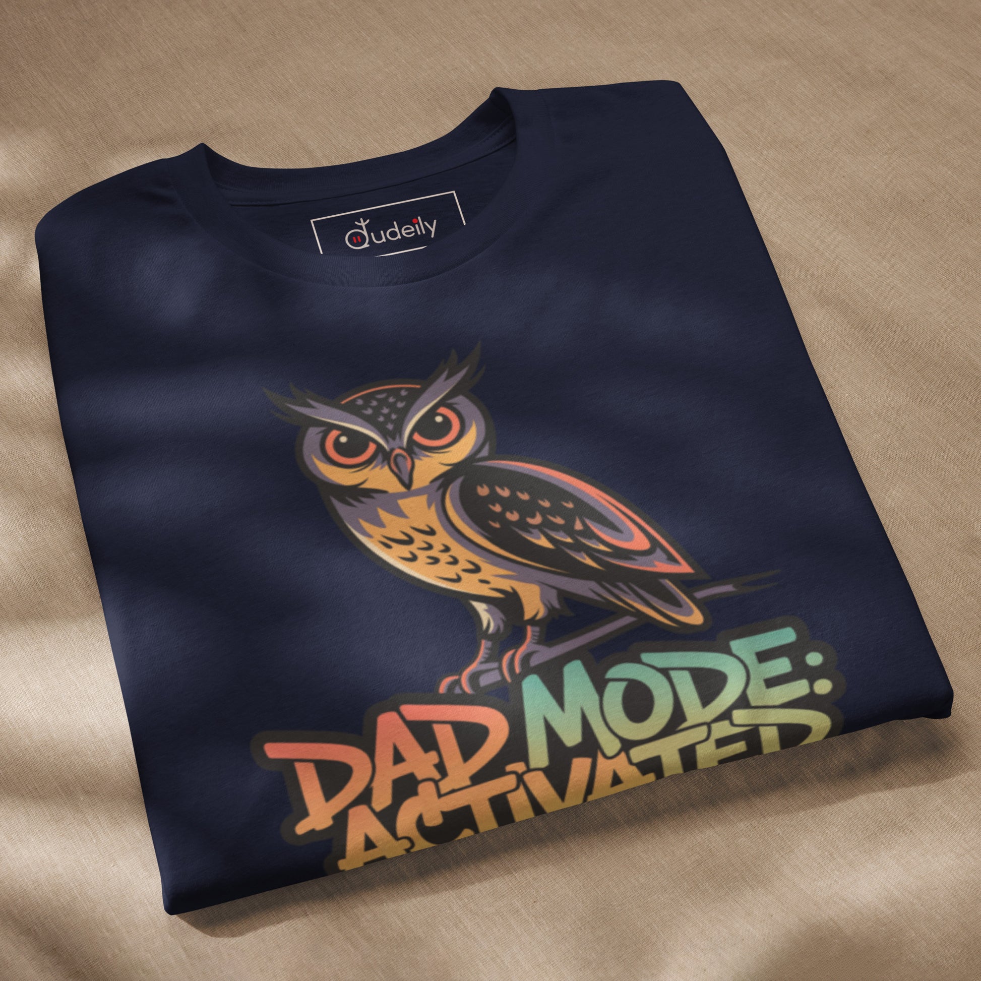 Unisex Staple Eco T-Shirt – Owl-Inspired Sustainable Style for Father’s Day | Dudeily Dudeily