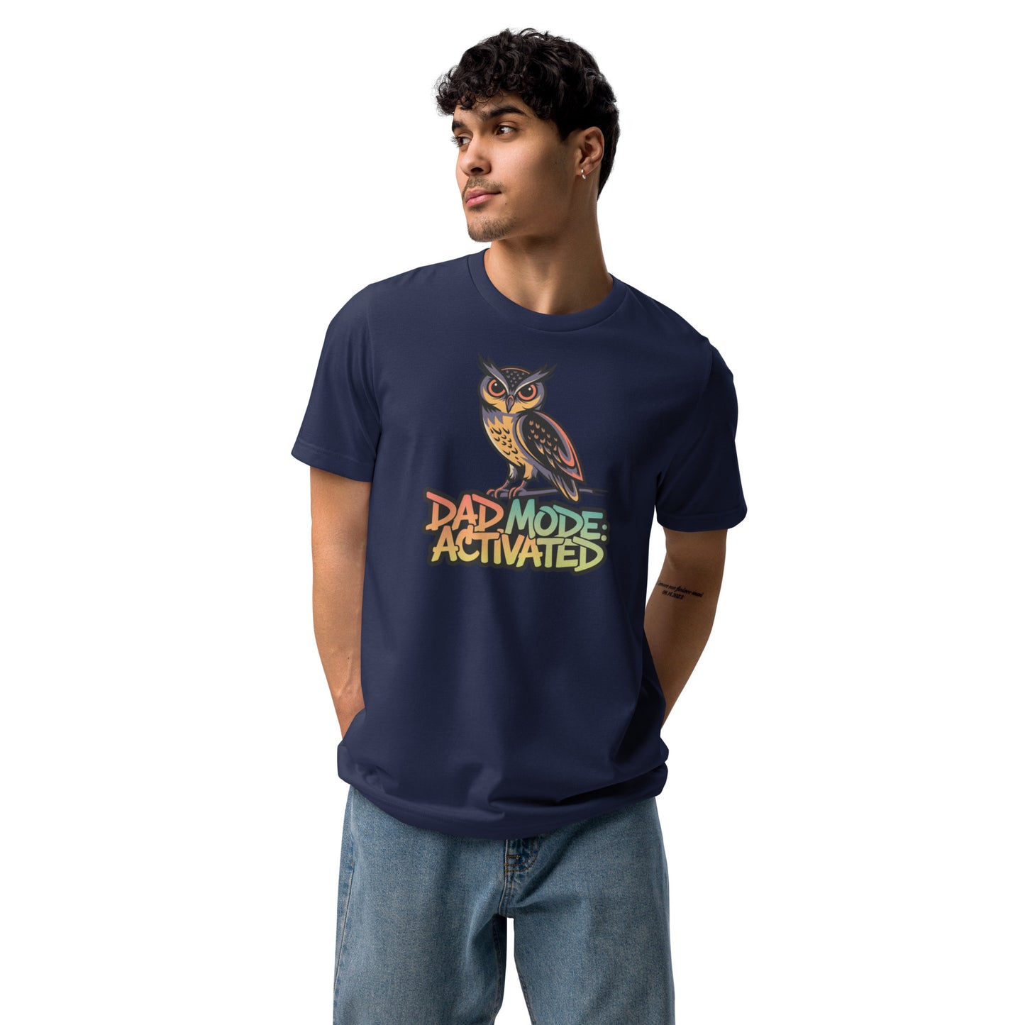 Unisex Staple Eco T-Shirt – Owl-Inspired Sustainable Style for Father’s Day | Dudeily Dudeily